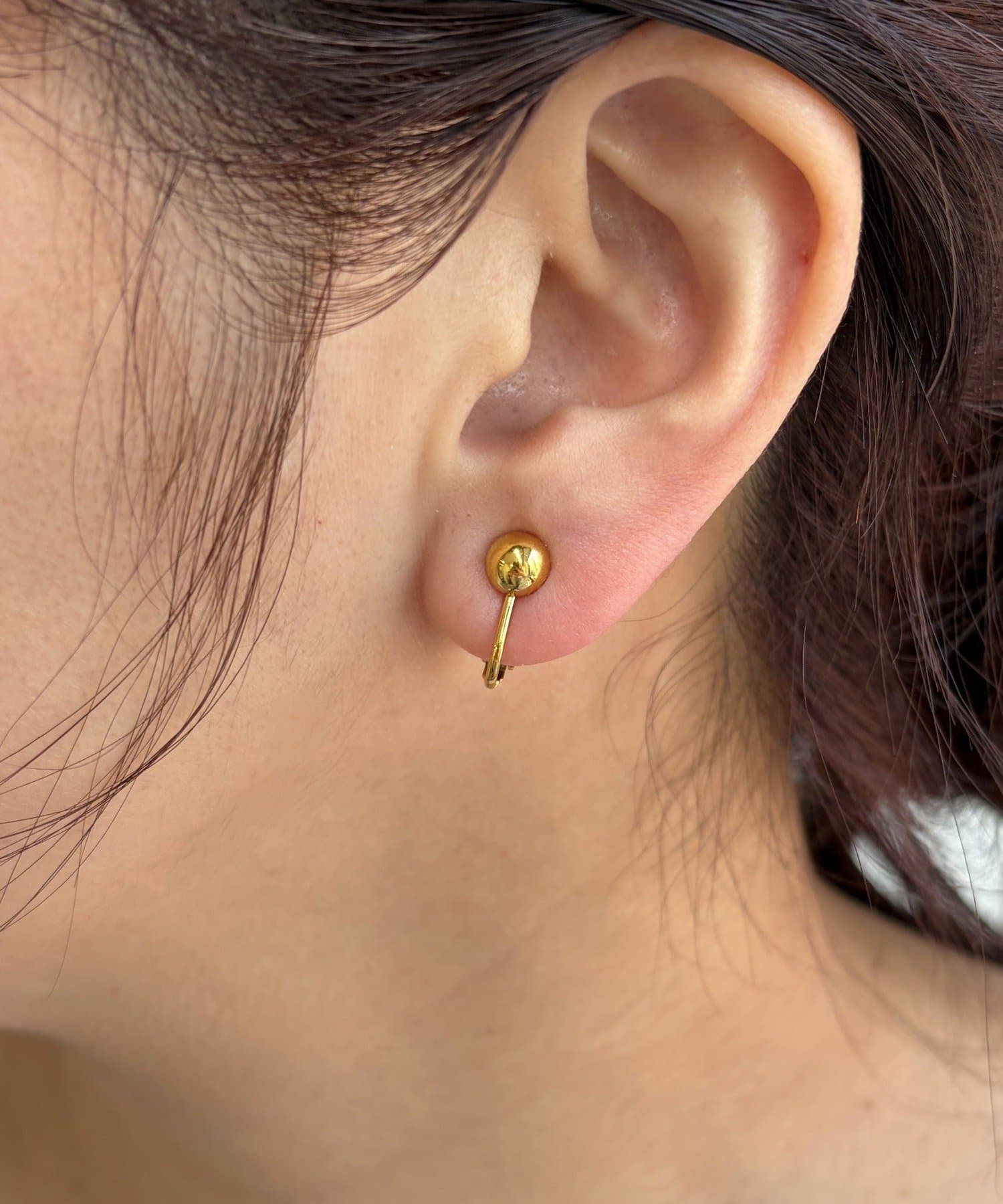 Lattice(ラティス) ＜ステンレス＞シンプルイヤリング