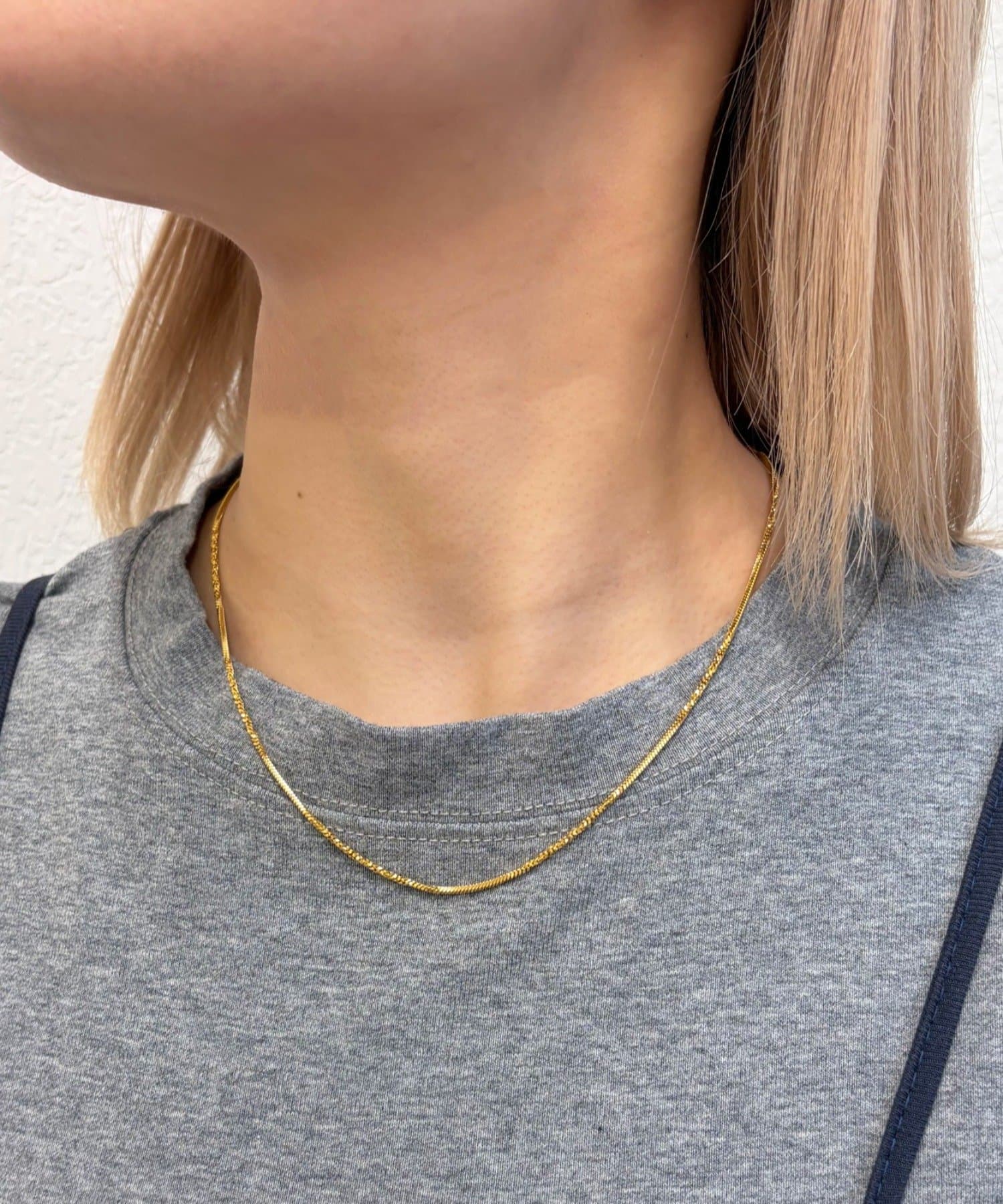 Lattice(ラティス) ＜ステンレス＞シンプルネックレス