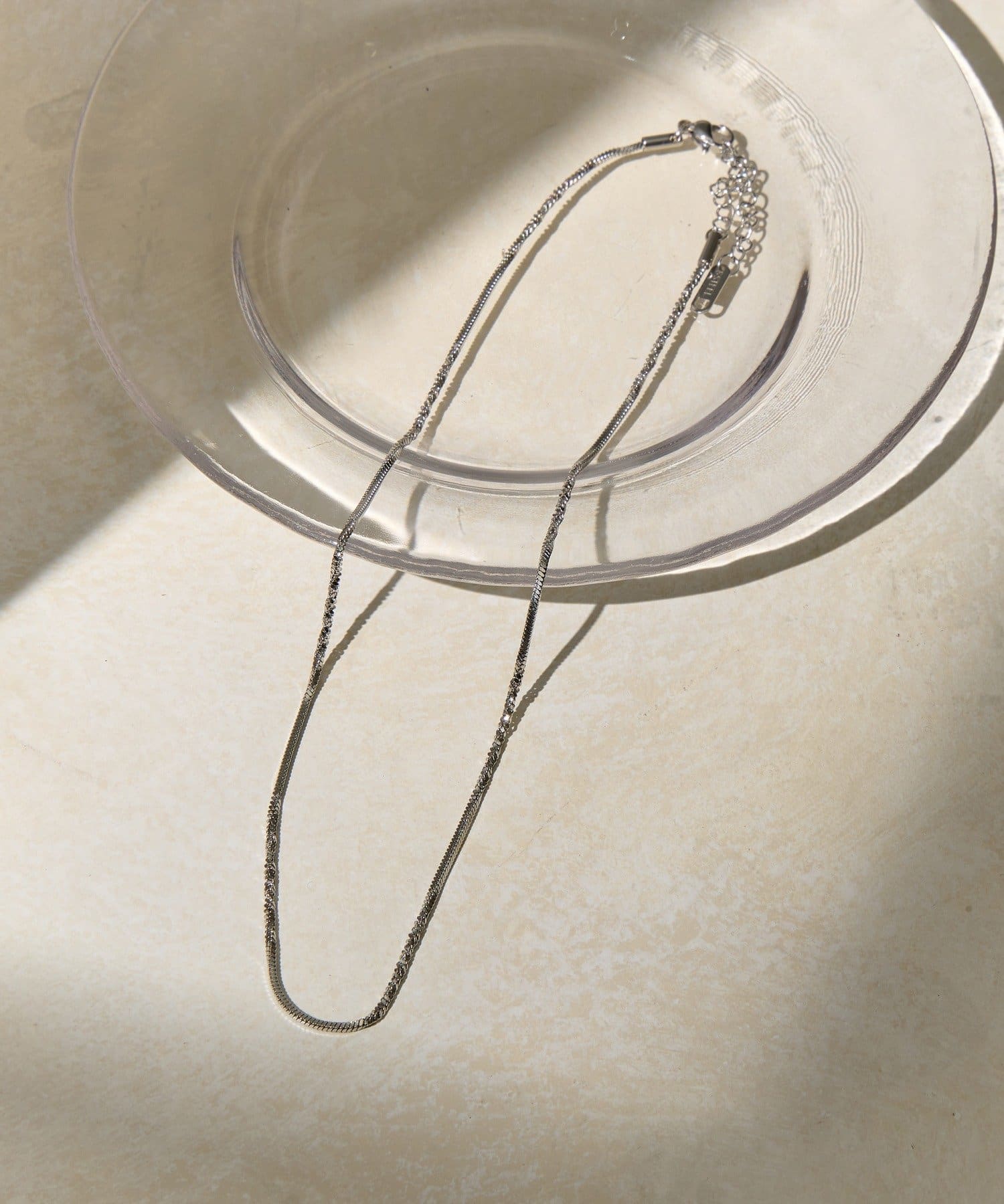 Lattice(ラティス) ＜ステンレス＞シンプルネックレス