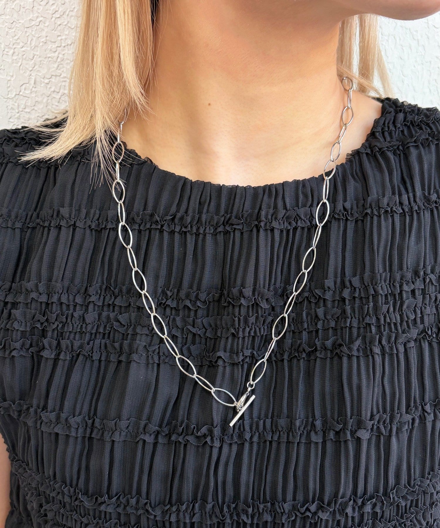 Lattice(ラティス) ＜ステンレス＞チェーンネックレス