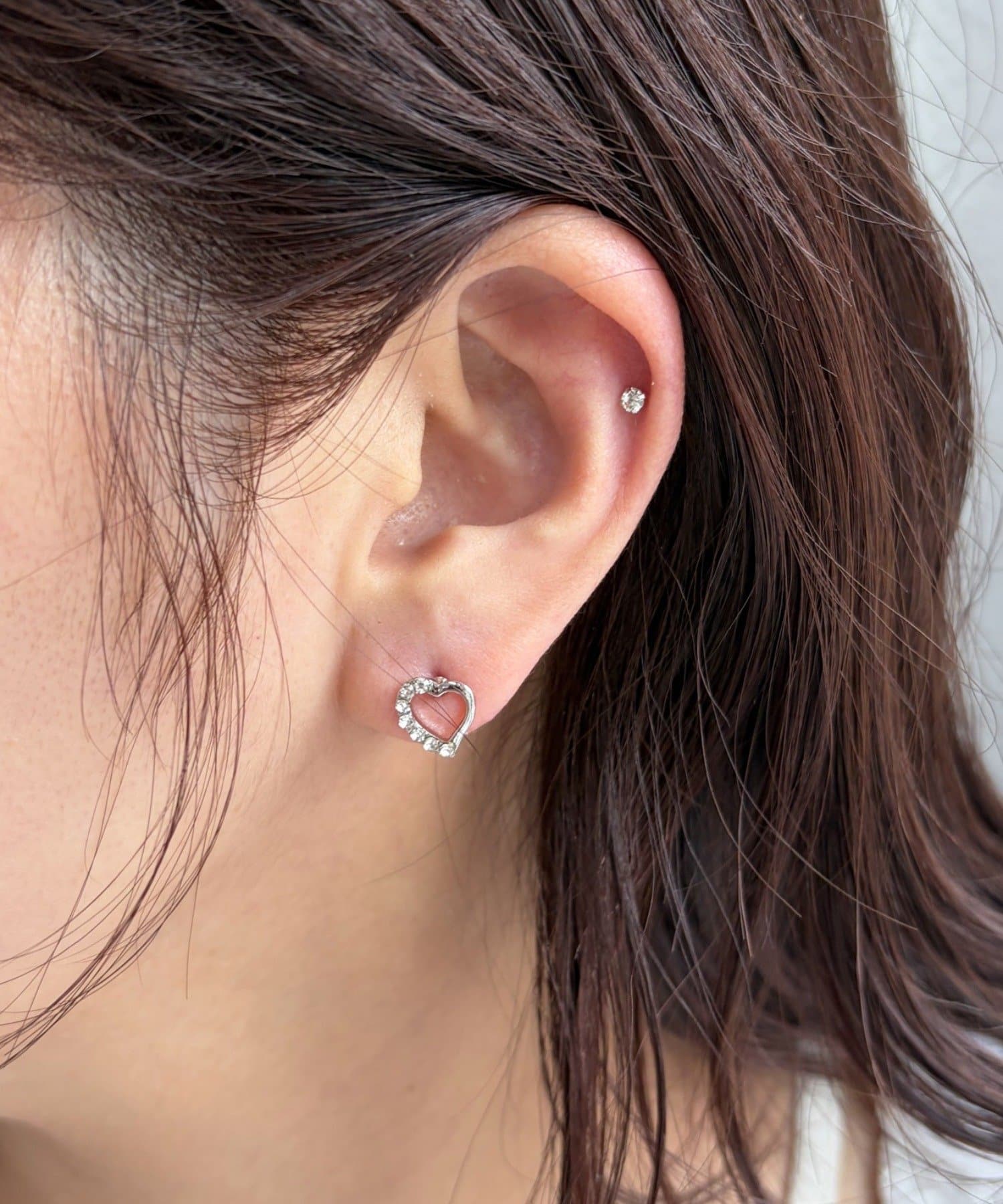 Lattice(ラティス) ハートピアスセット(4P)