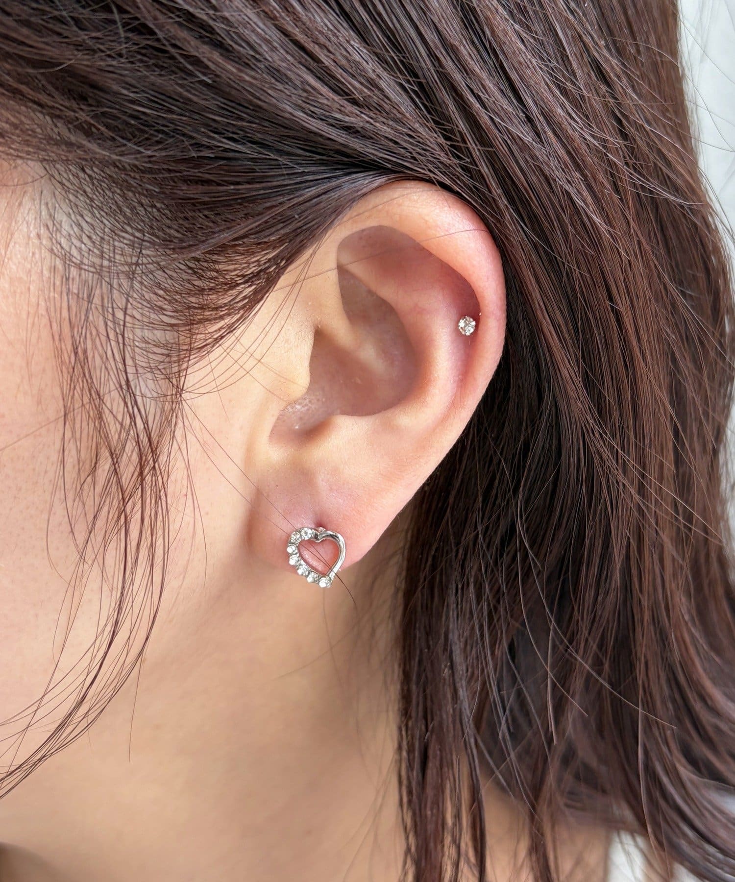 Lattice(ラティス) ハートピアスセット(4P)