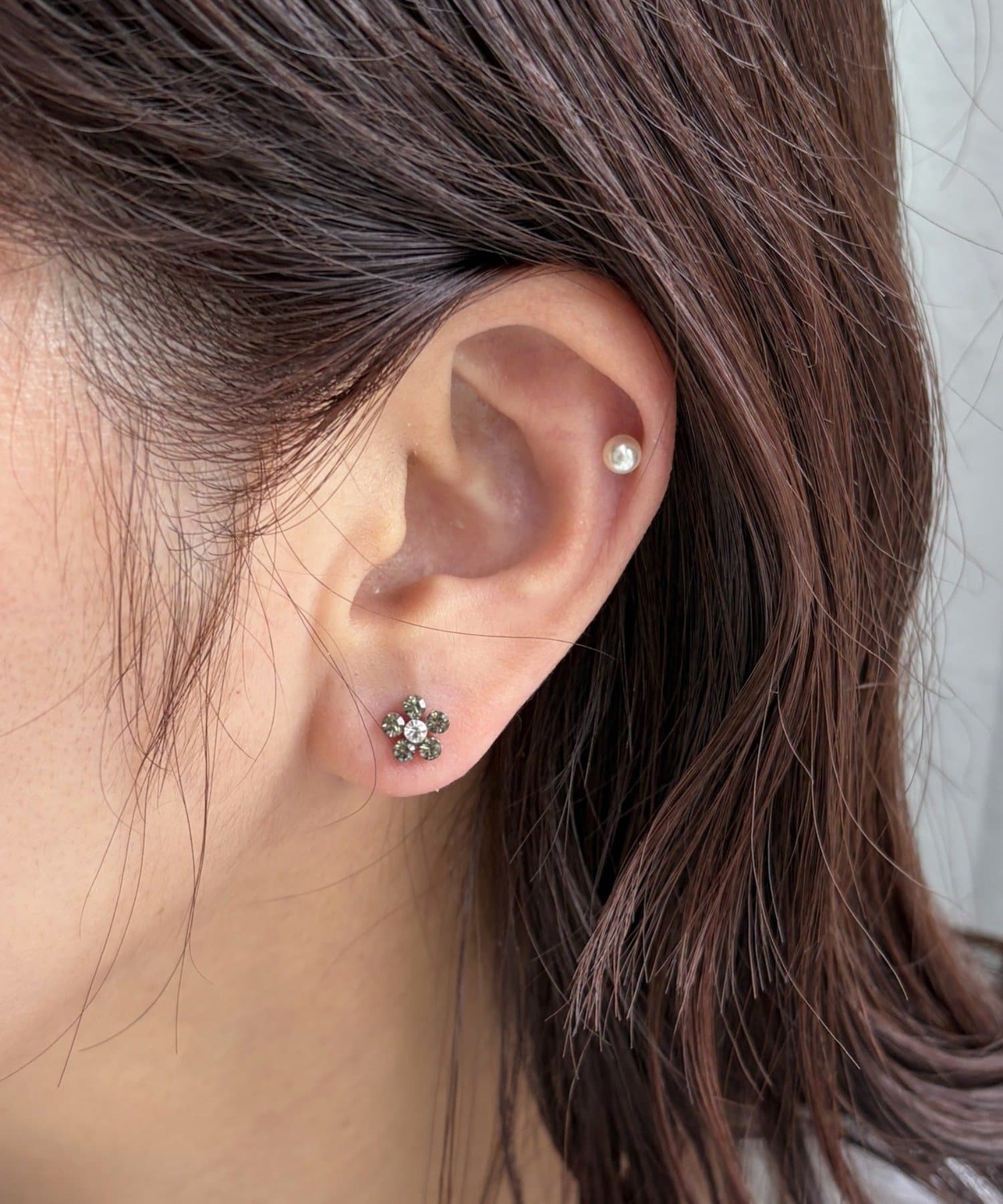 Lattice(ラティス) フラワーピアスセット(4P)