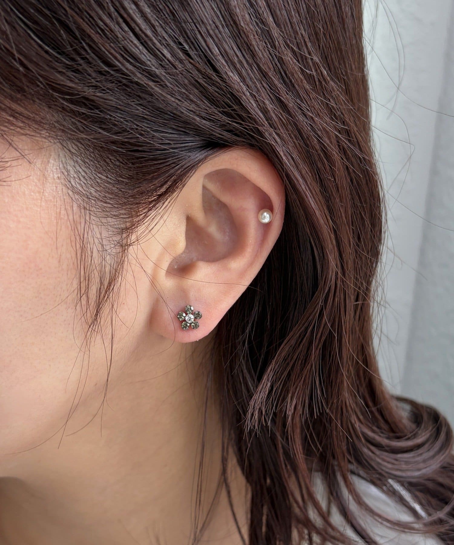 Lattice(ラティス) フラワーピアスセット(4P)