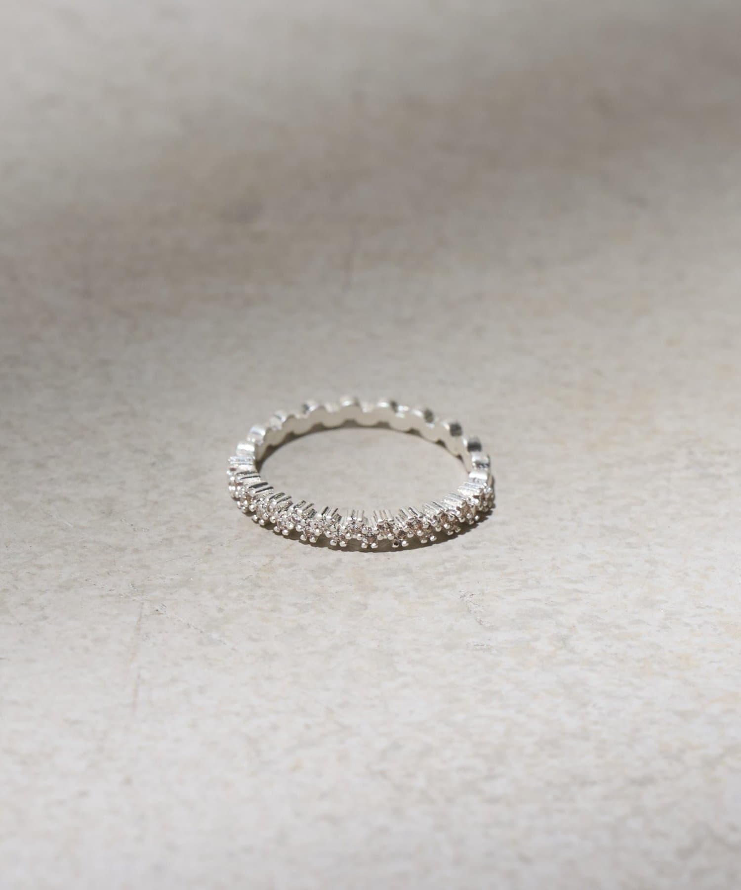 Lattice(ラティス) ストーンピンキーリング