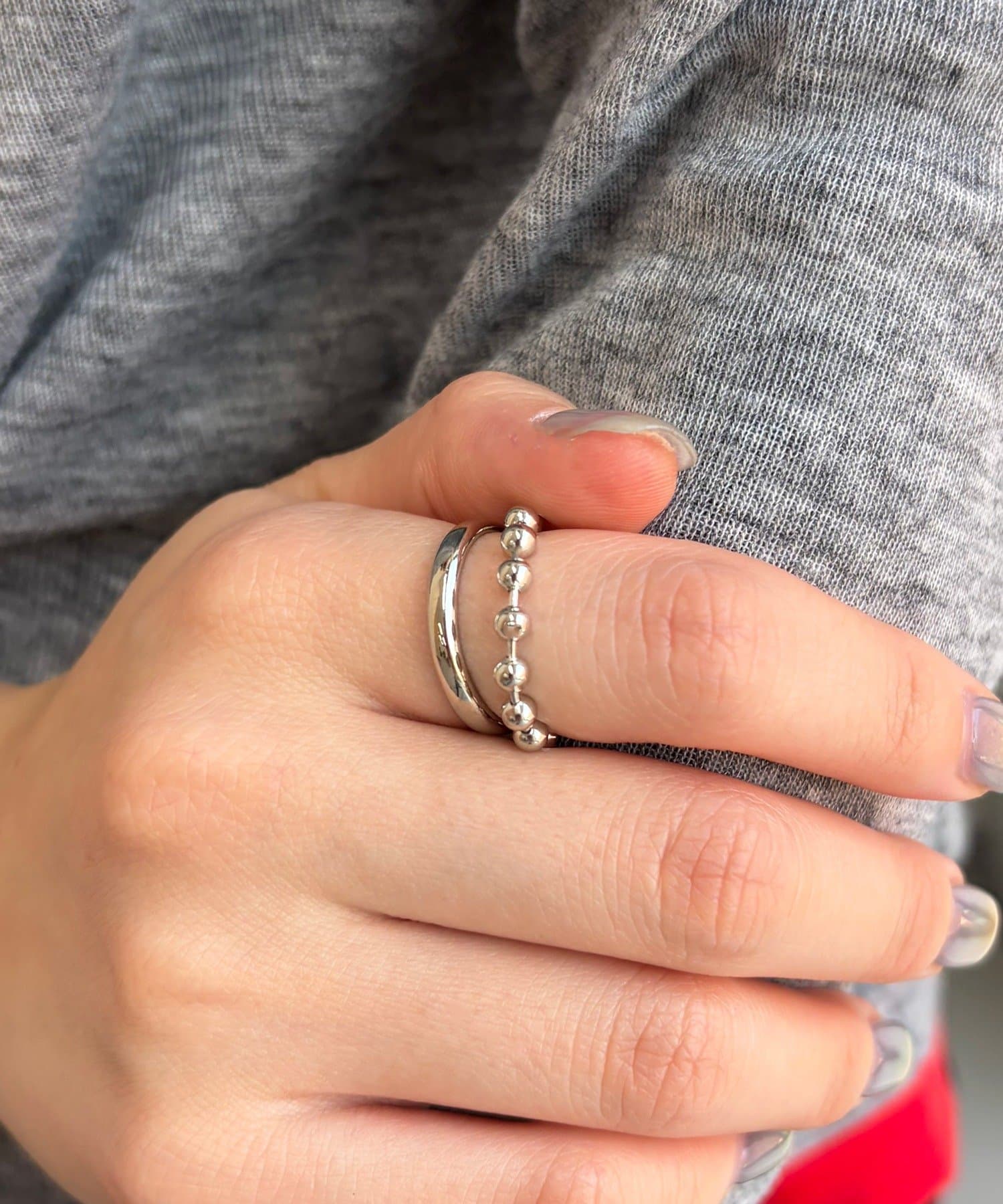 Lattice(ラティス) ボールチェーンリングセット(2P)