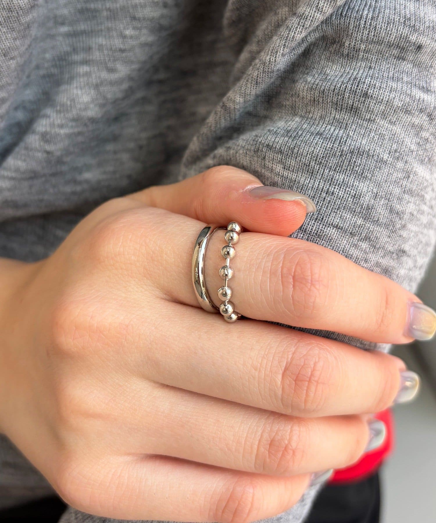 Lattice(ラティス) ボールチェーンリングセット(2P)