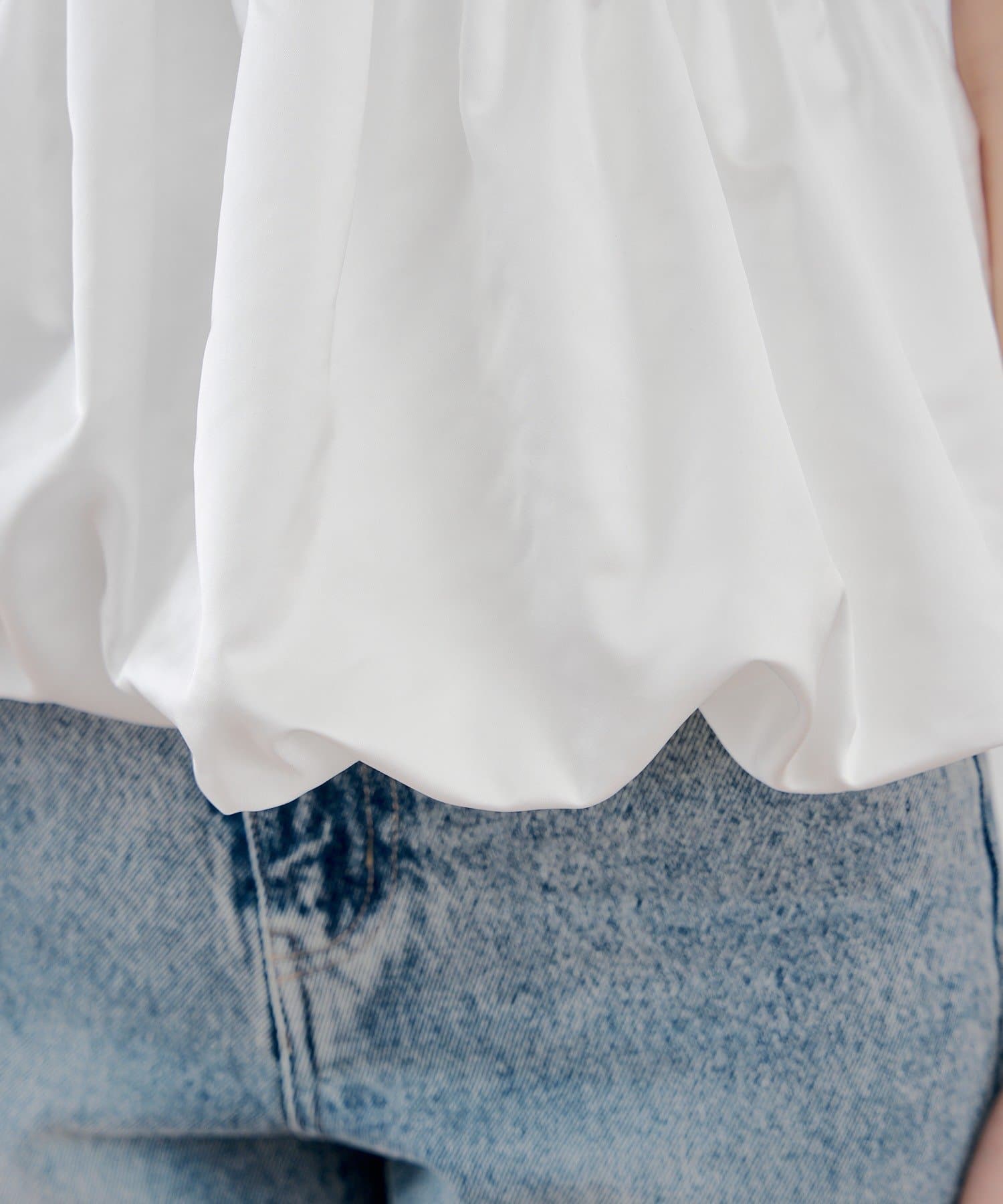 Chico(チコ) 【SALON by Chico】パフスリーブバルーンブラウス