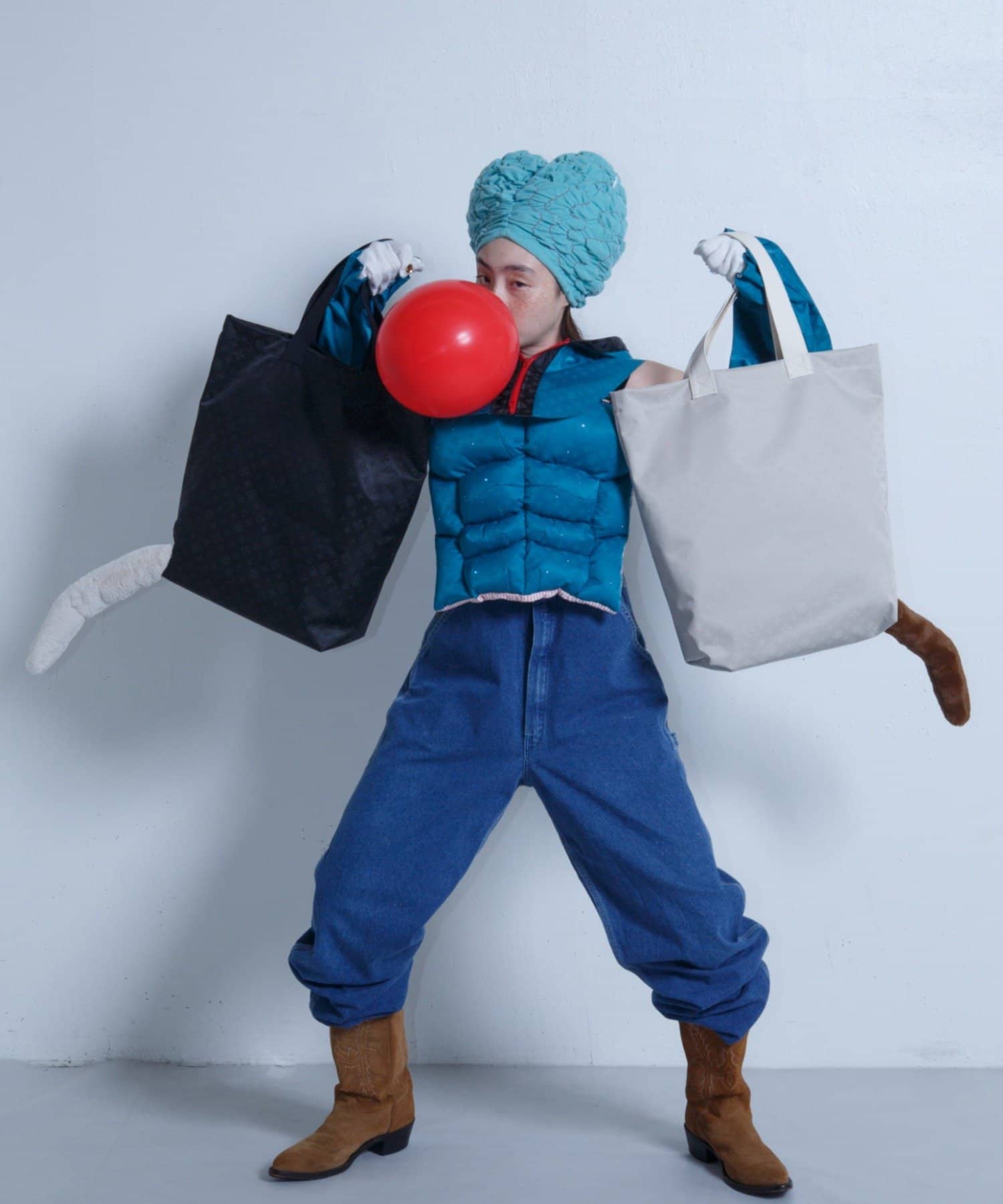 russet(ラシット) 《russet horizons》cat's tail tote bag