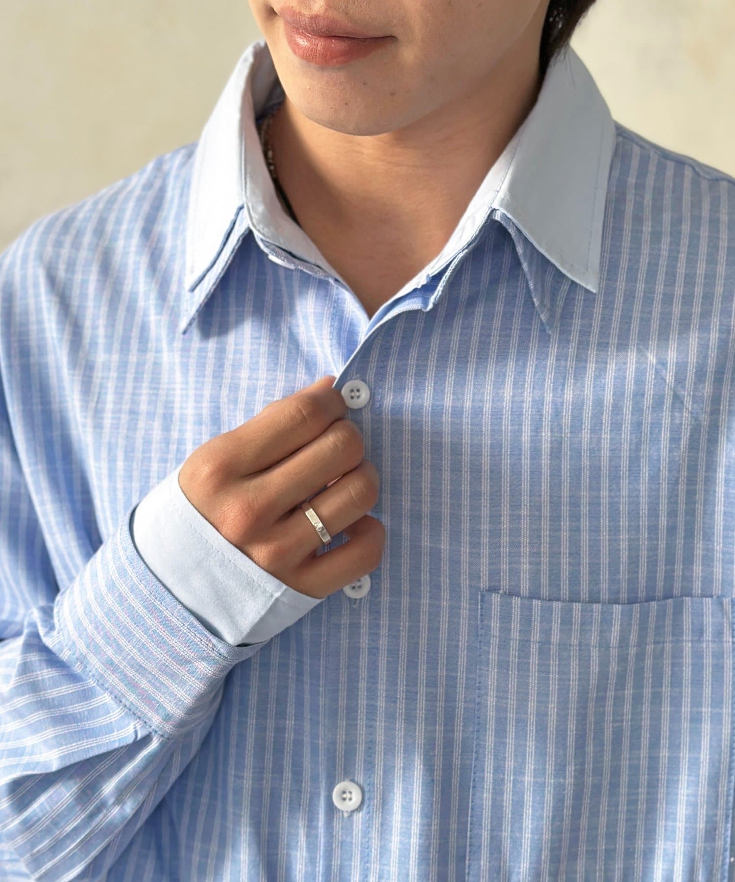 CPCM(シーピーシーエム) フェイクレイヤー長袖シャツ