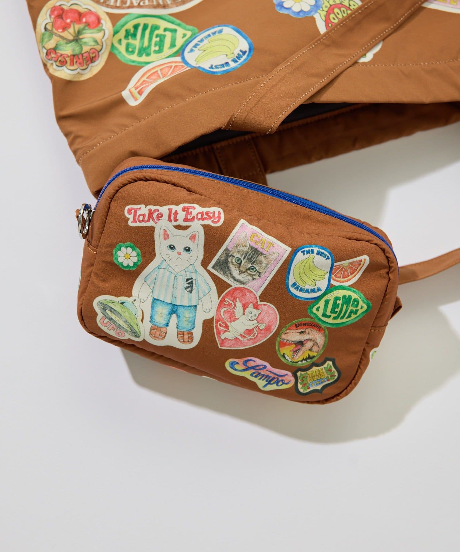 ear PAPILLONNER(イア パピヨネ) sampo×earコラボポーチ