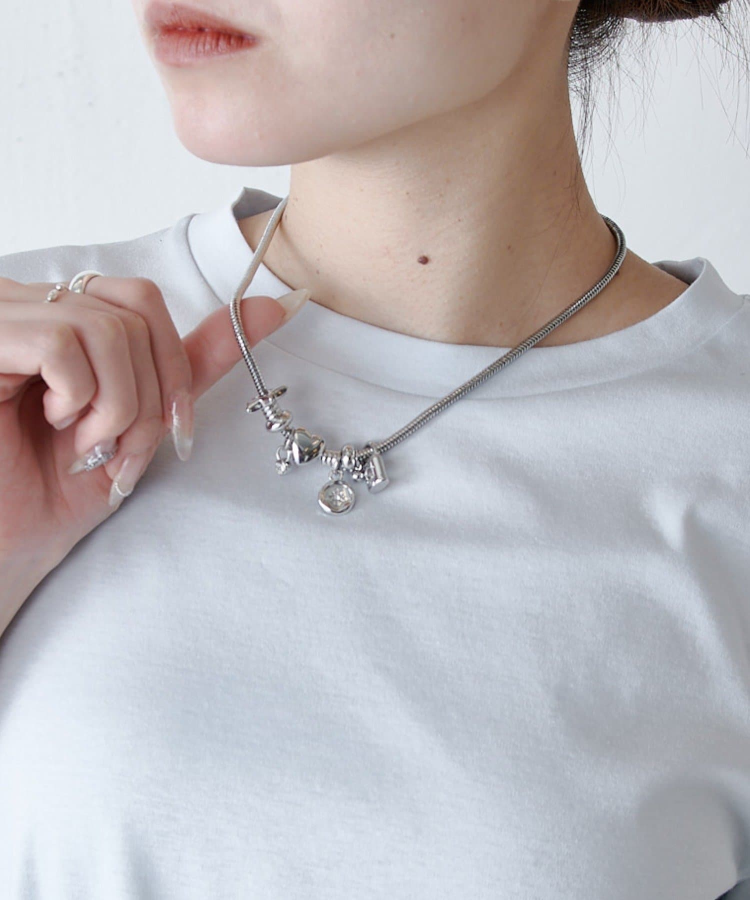 Lui's(ルイス) チャーム付きネックレス