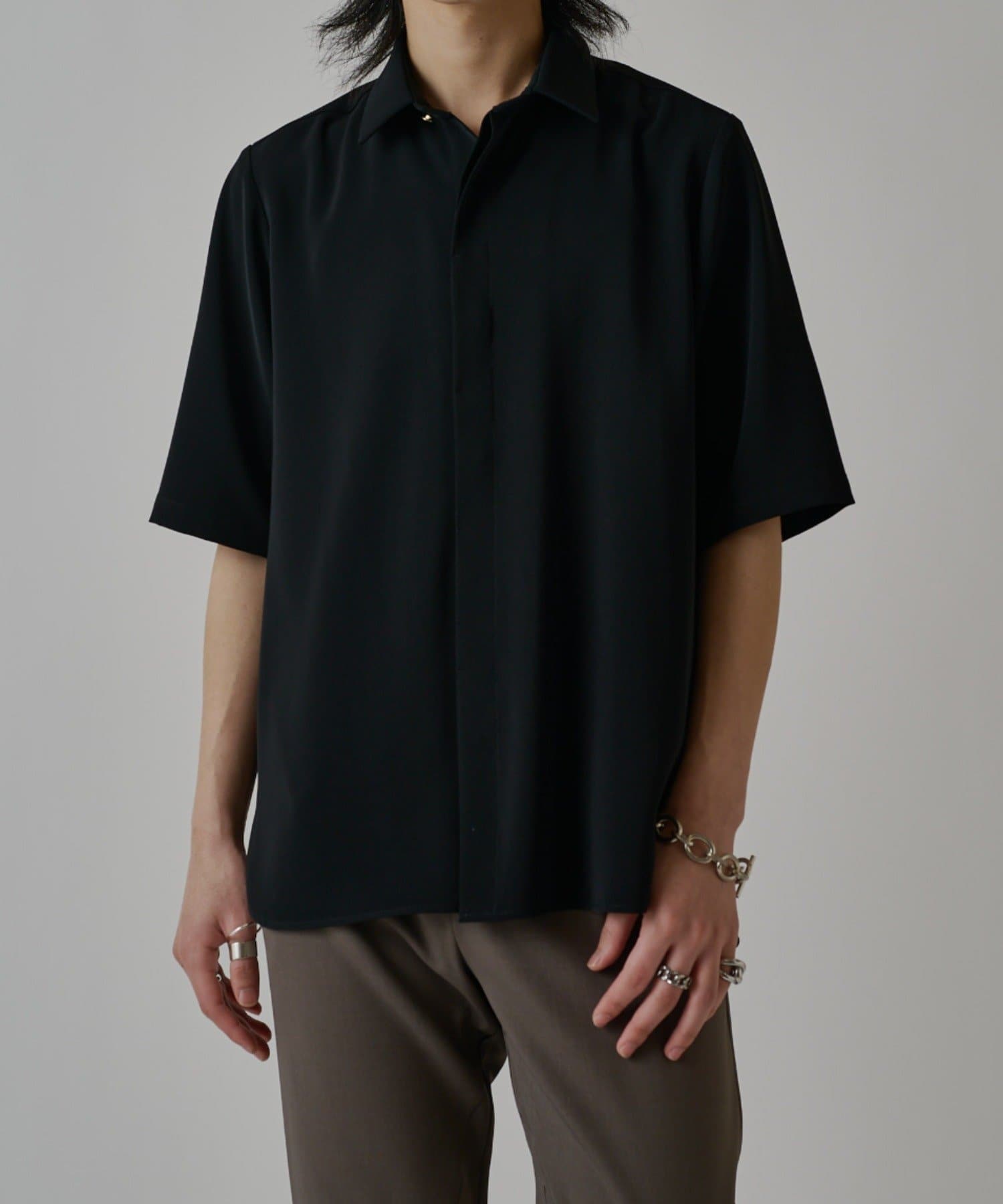 Lui's(ルイス) ソフトタッチ半袖シャツ