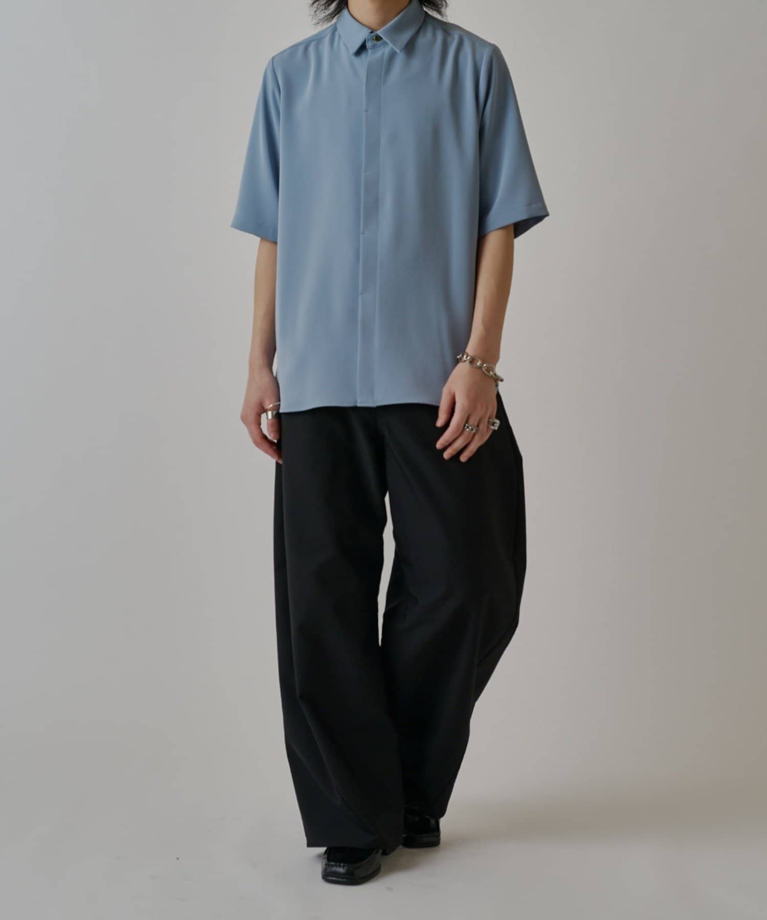 Lui's(ルイス) ソフトタッチ半袖シャツ