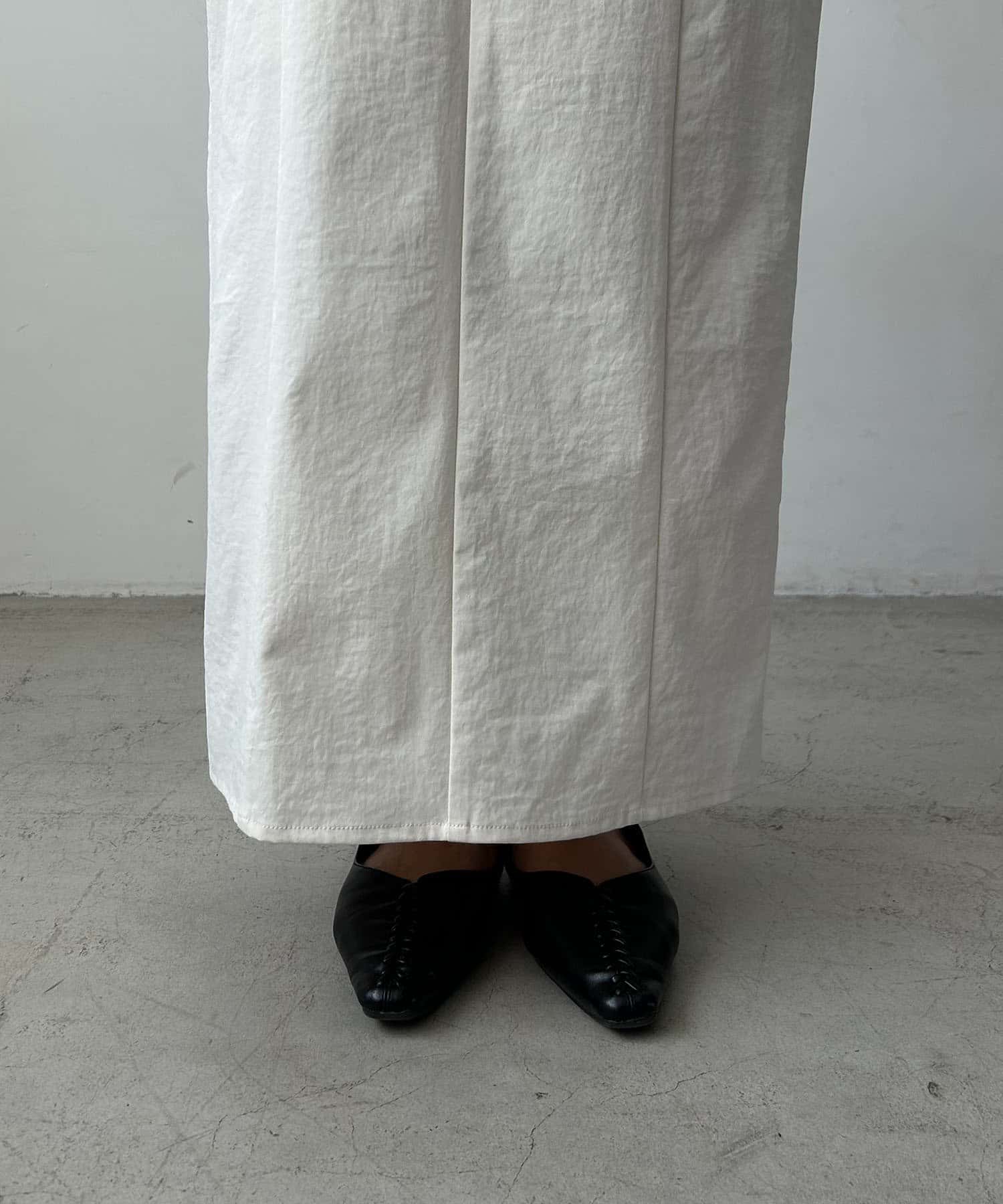 CAPRICIEUX LE'MAGE(カプリシュレマージュ) ギャザーノースリワンピース