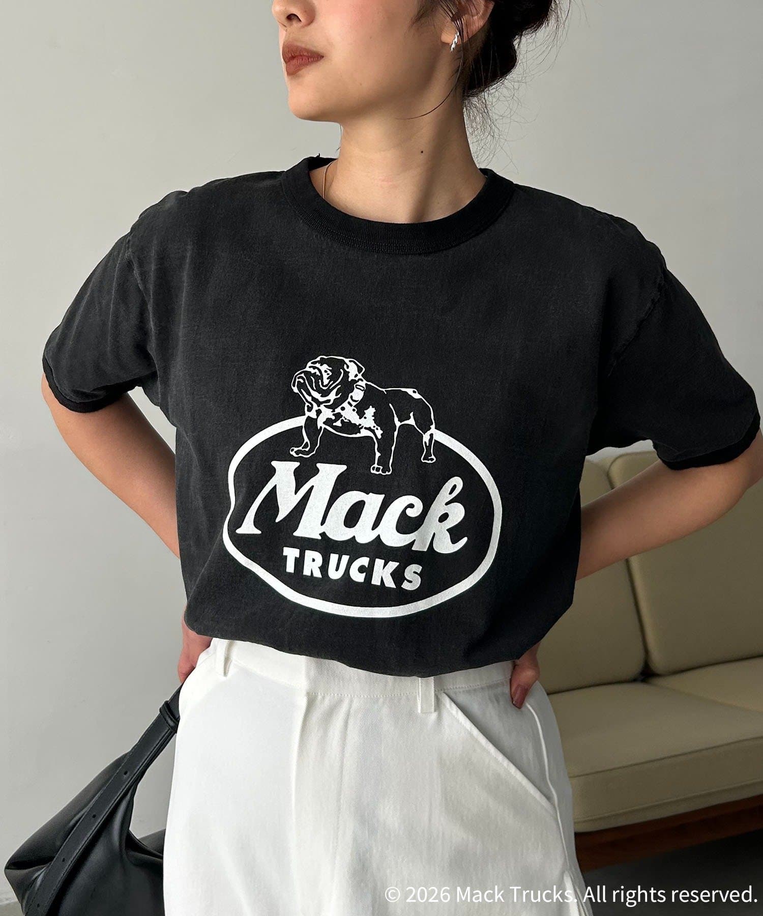 CAPRICIEUX LE'MAGE(カプリシュレマージュ) 〈GOOD ROCK SPEED〉MACK TRUCKS Tシャツ