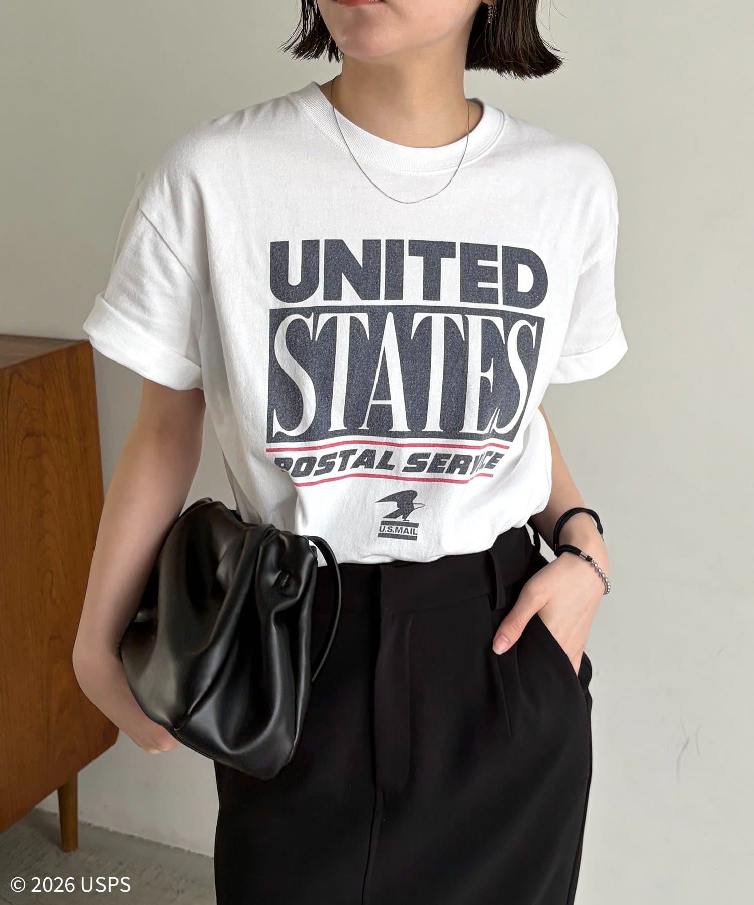 CAPRICIEUX LE'MAGE(カプリシュレマージュ) 〈GOOD ROCK SPEED〉USPS Tシャツ