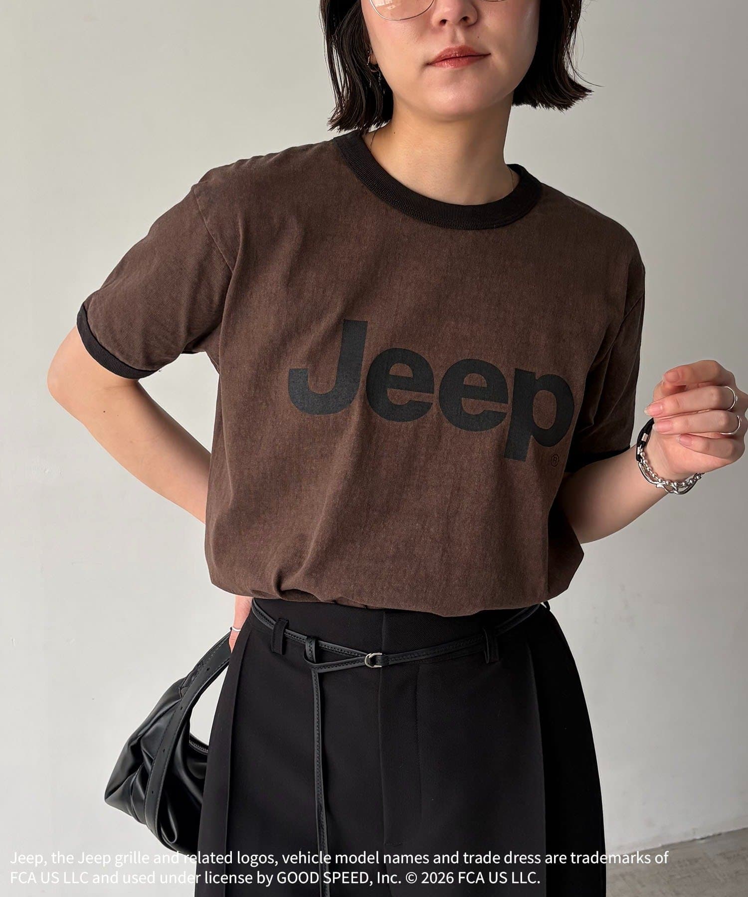 CAPRICIEUX LE'MAGE(カプリシュレマージュ) 〈GOOD ROCK SPEED〉JEEPリンガーTシャツ