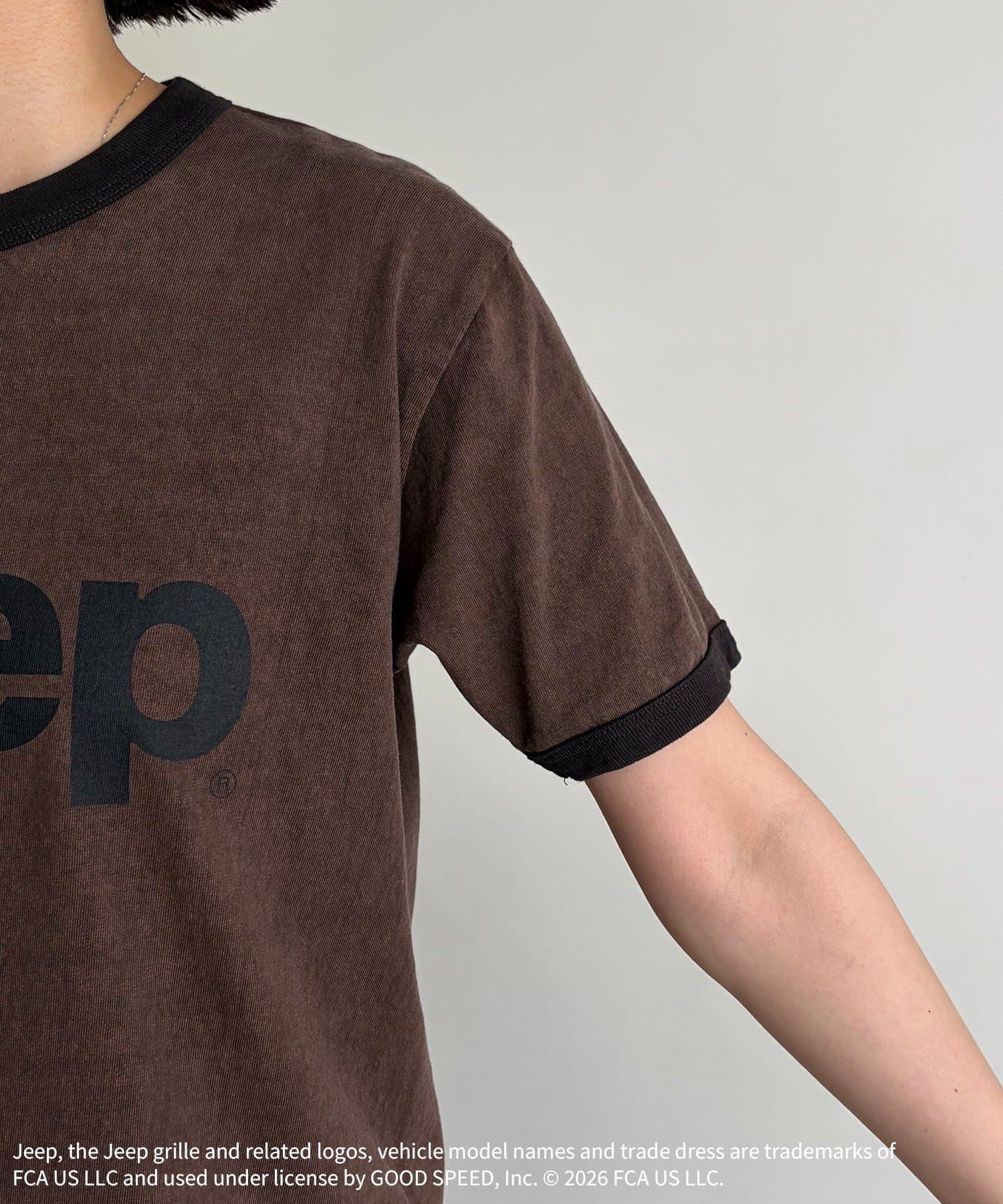 CAPRICIEUX LE'MAGE(カプリシュレマージュ) 〈GOOD ROCK SPEED〉JEEPリンガーTシャツ