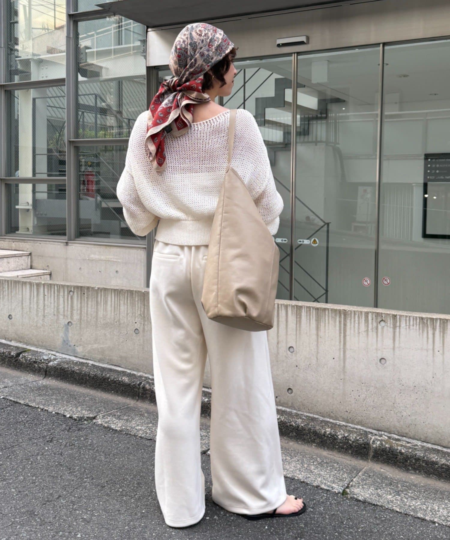 LOUNGEDRESS(ラウンジドレス) 【＠ld_risaコラボ】カットイージーパンツ