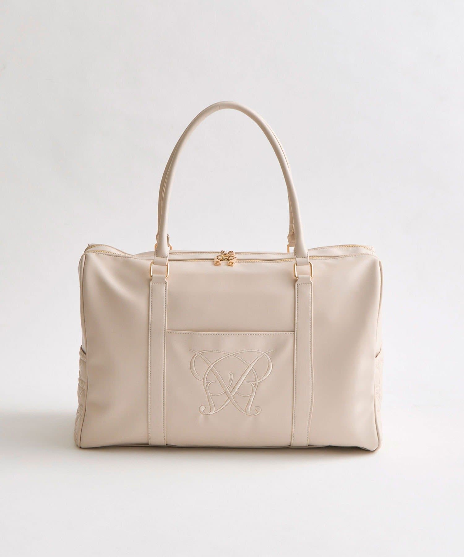 OLIVE des OLIVE(オリーブ デ オリーブ) Aimerianejoieロゴキャリーオンボストンバッグ