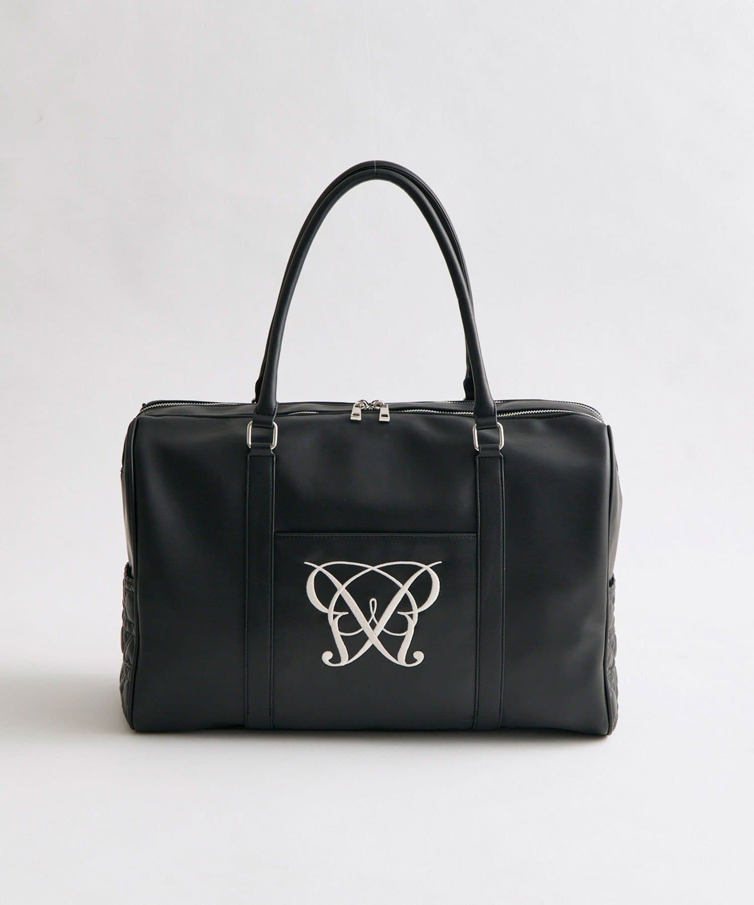 OLIVE des OLIVE(オリーブ デ オリーブ) Aimerianejoieロゴキャリーオンボストンバッグ