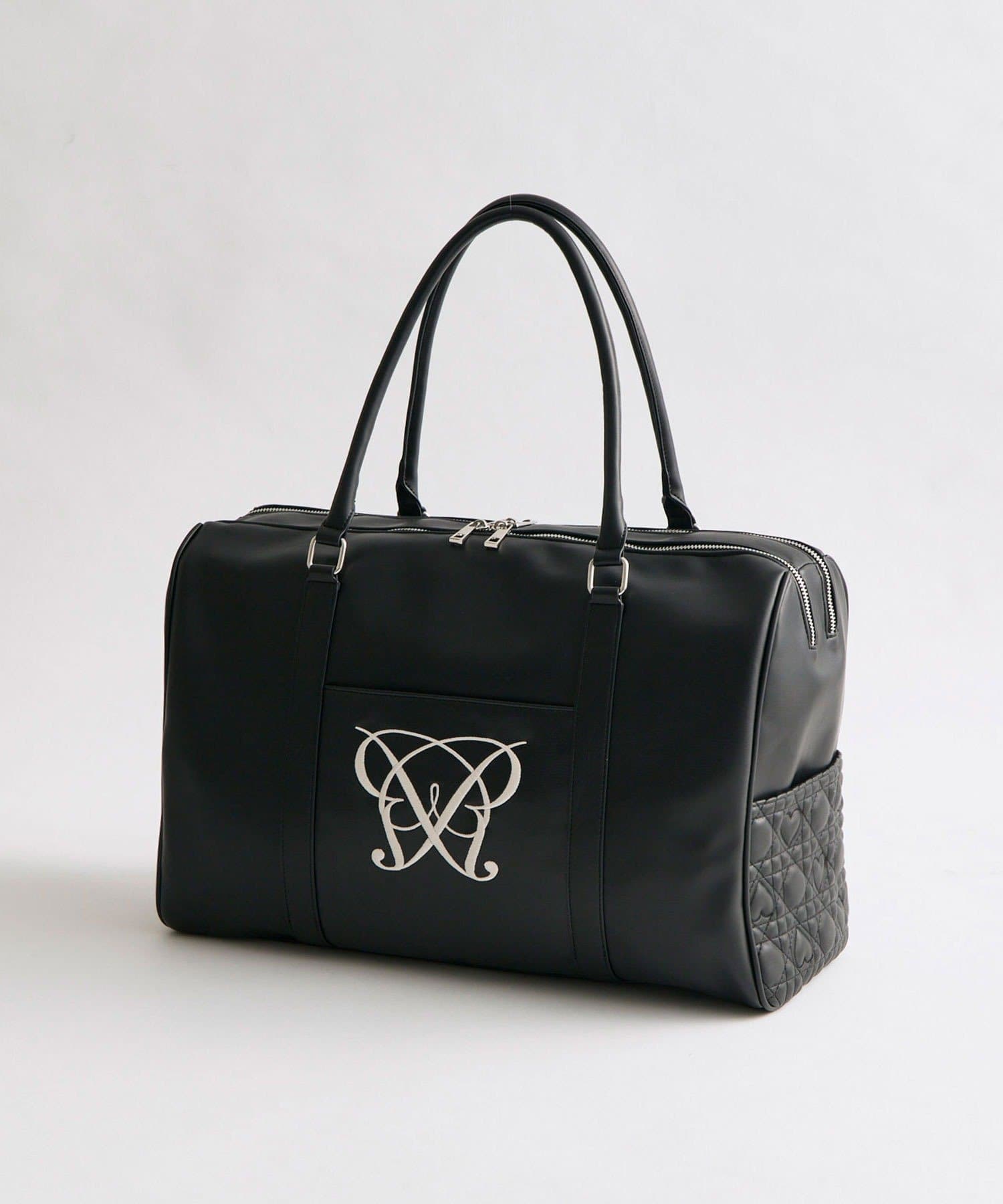 OLIVE des OLIVE(オリーブ デ オリーブ) Aimerianejoieロゴキャリーオンボストンバッグ