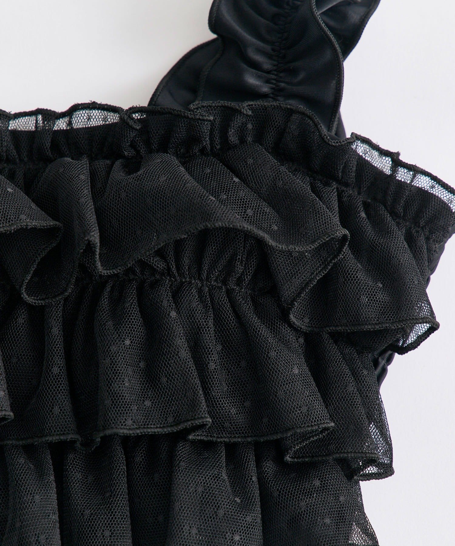 OLIVE des OLIVE(オリーブ デ オリーブ) フリルチュニックswimwear