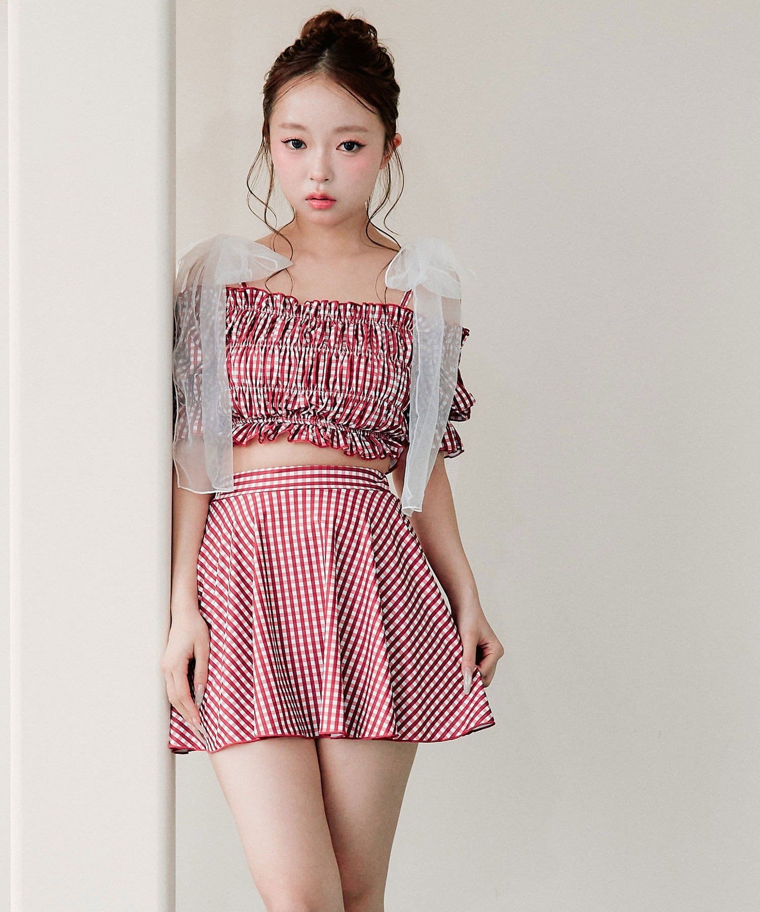 OLIVE des OLIVE(オリーブ デ オリーブ) シャーリングswimwear