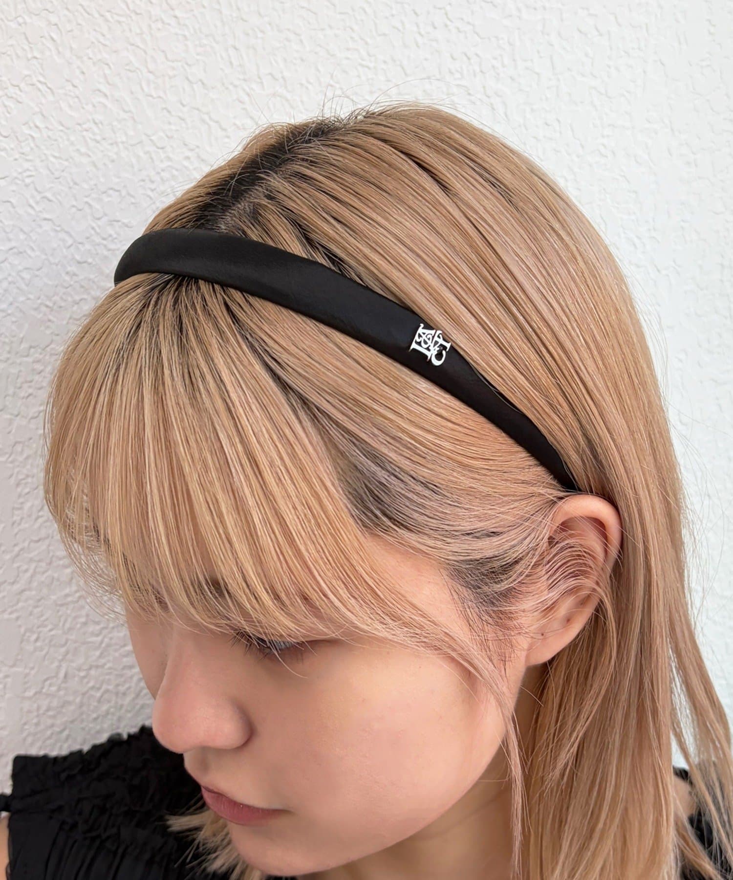 Lattice(ラティス) モチーフ付きサテンカチューシャ