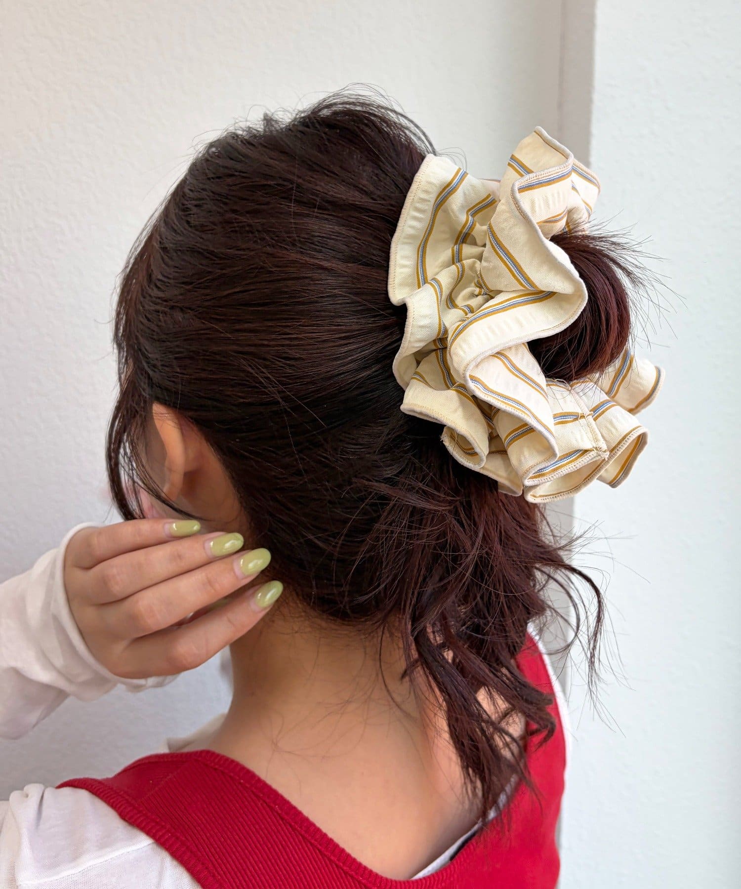 Lattice(ラティス) ストライプシュシュ