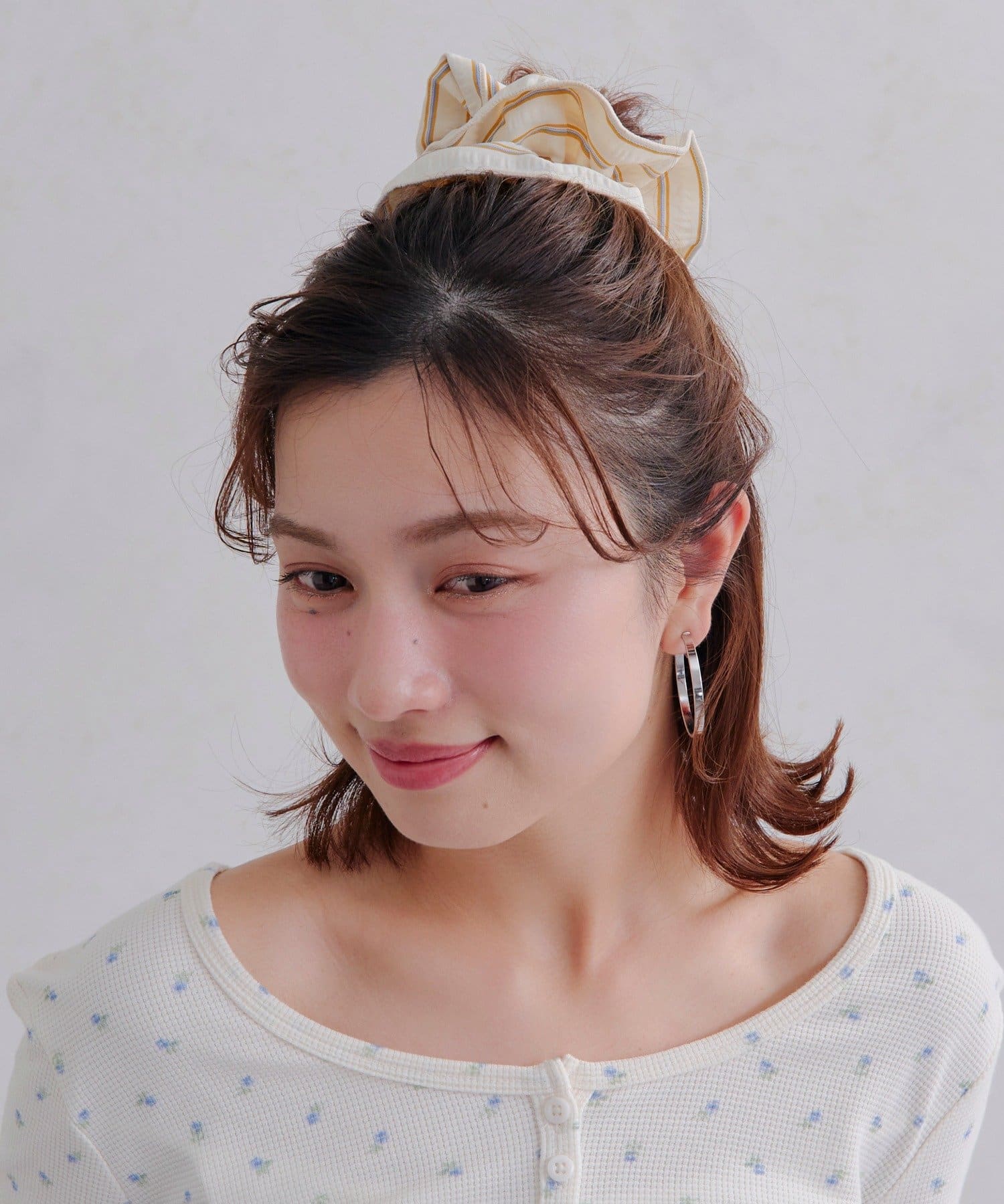 Lattice(ラティス) ストライプシュシュ