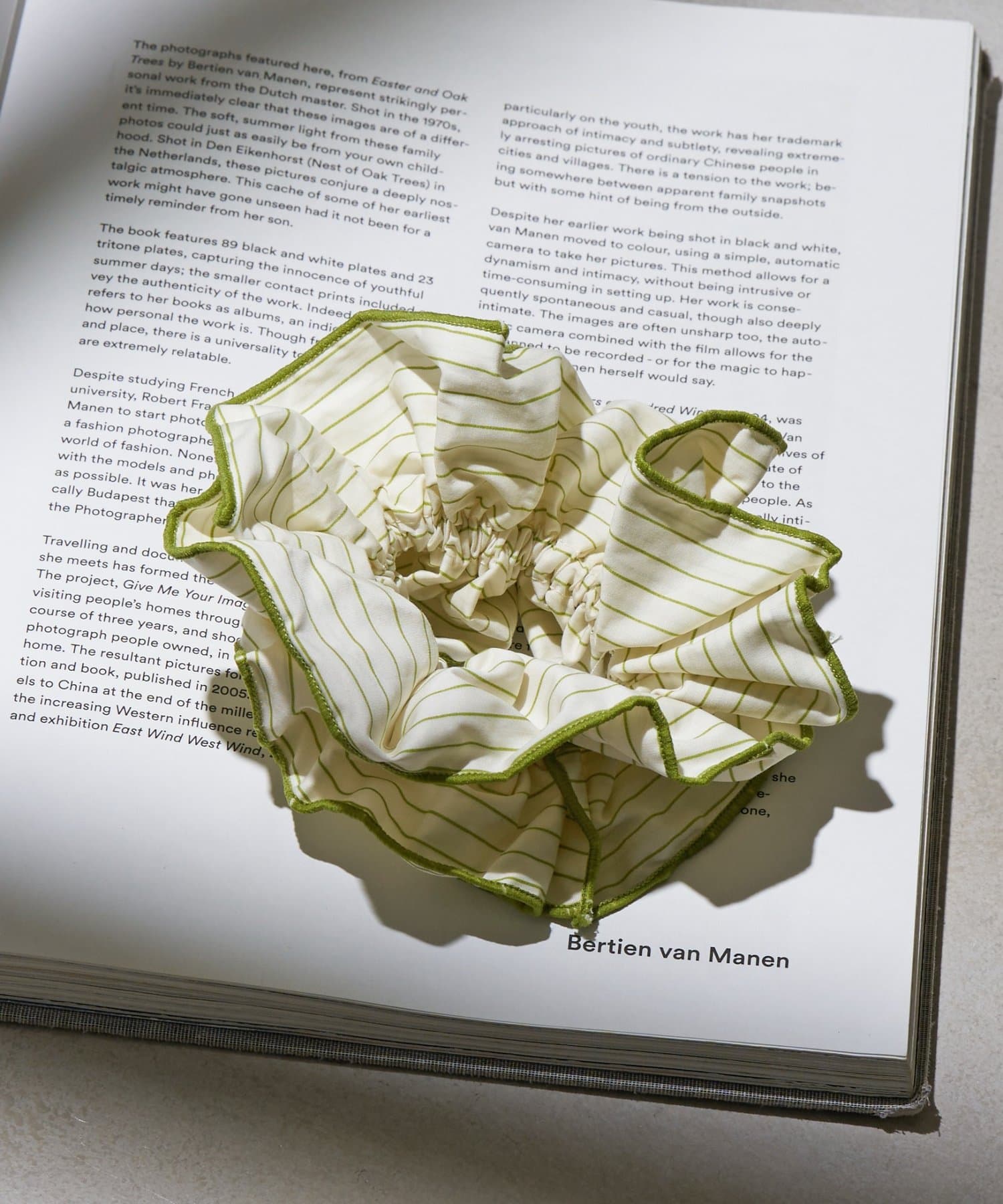 Lattice(ラティス) ストライプシュシュ