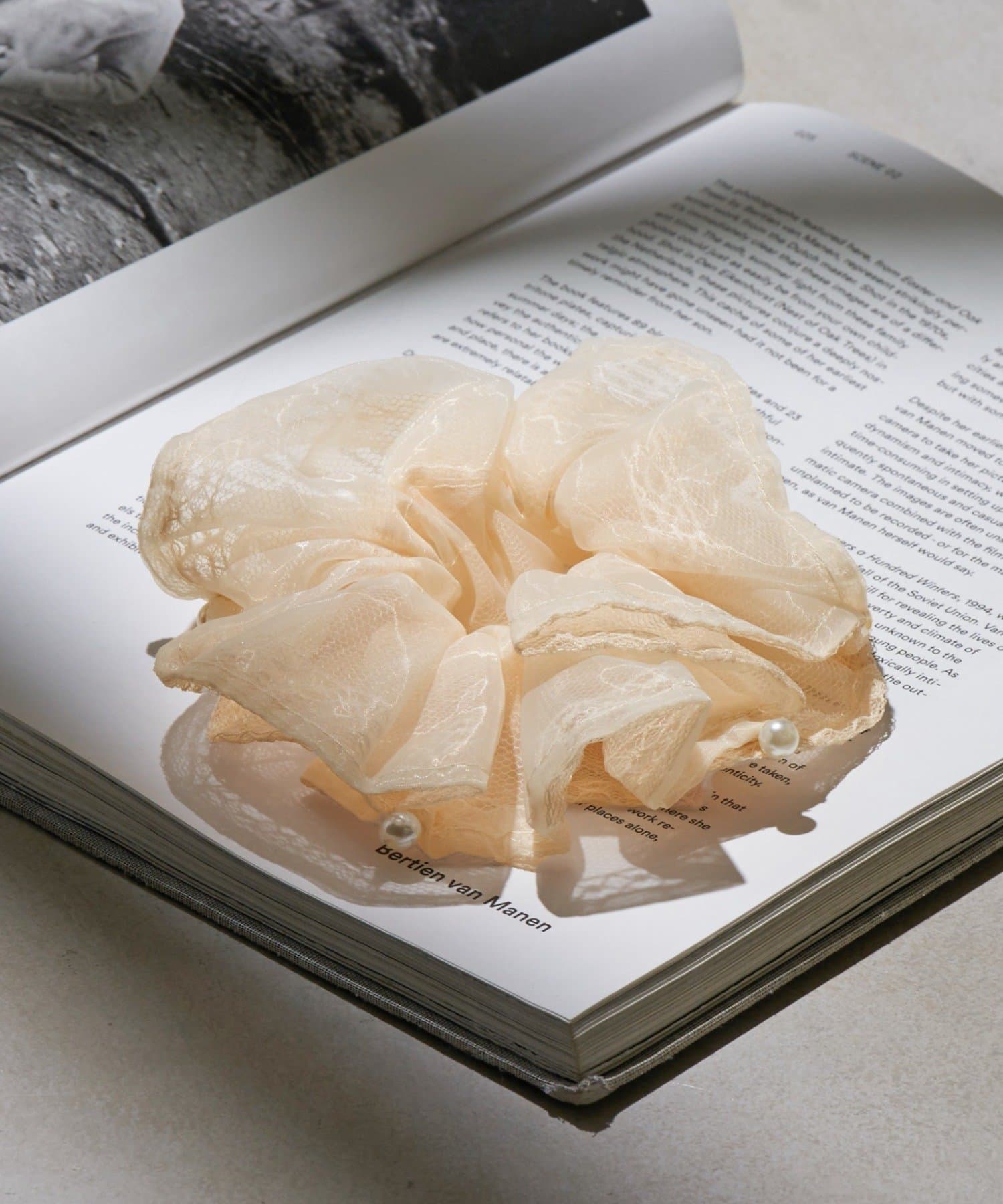 Lattice(ラティス) パールレースシュシュ