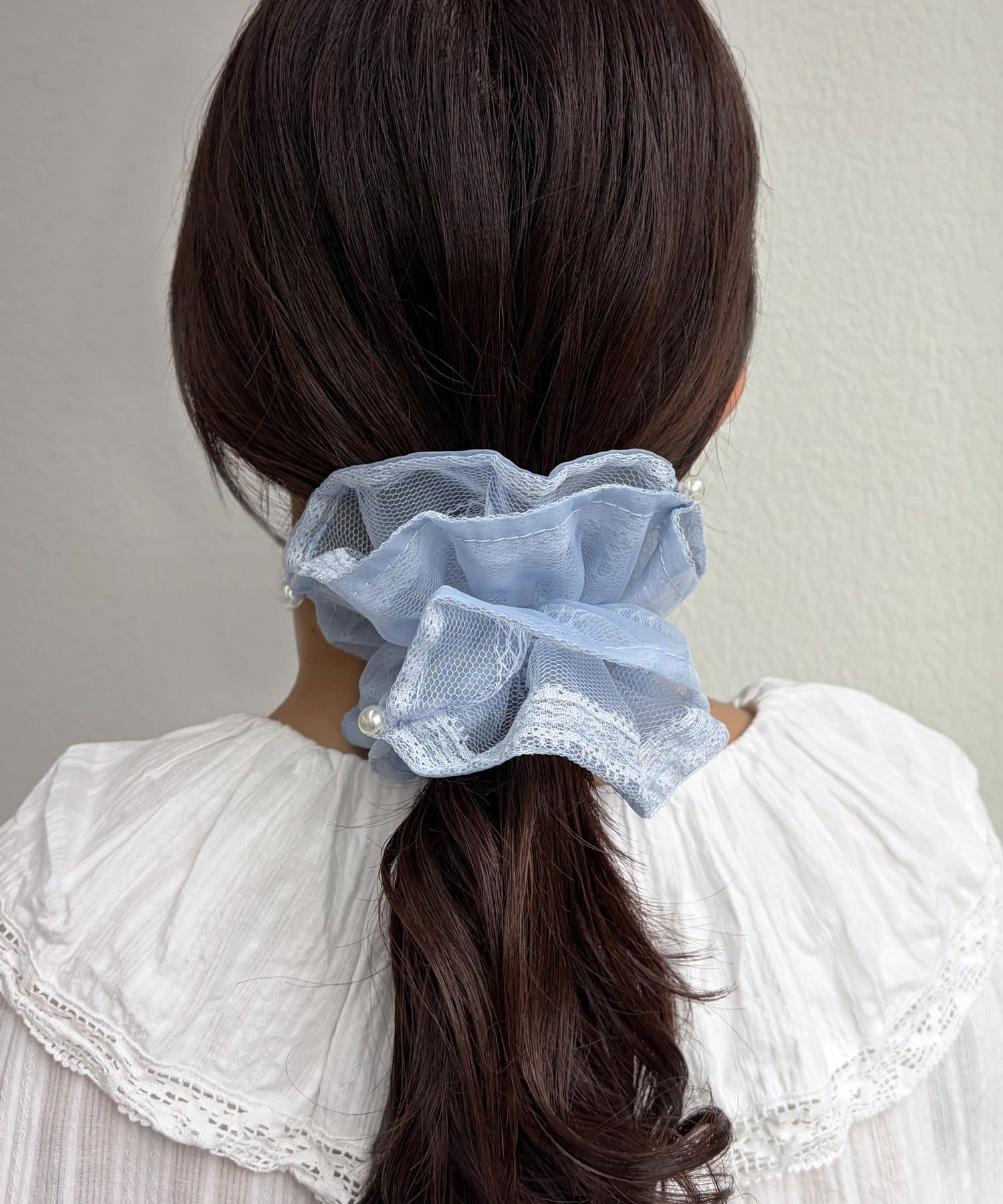 Lattice(ラティス) パールレースシュシュ