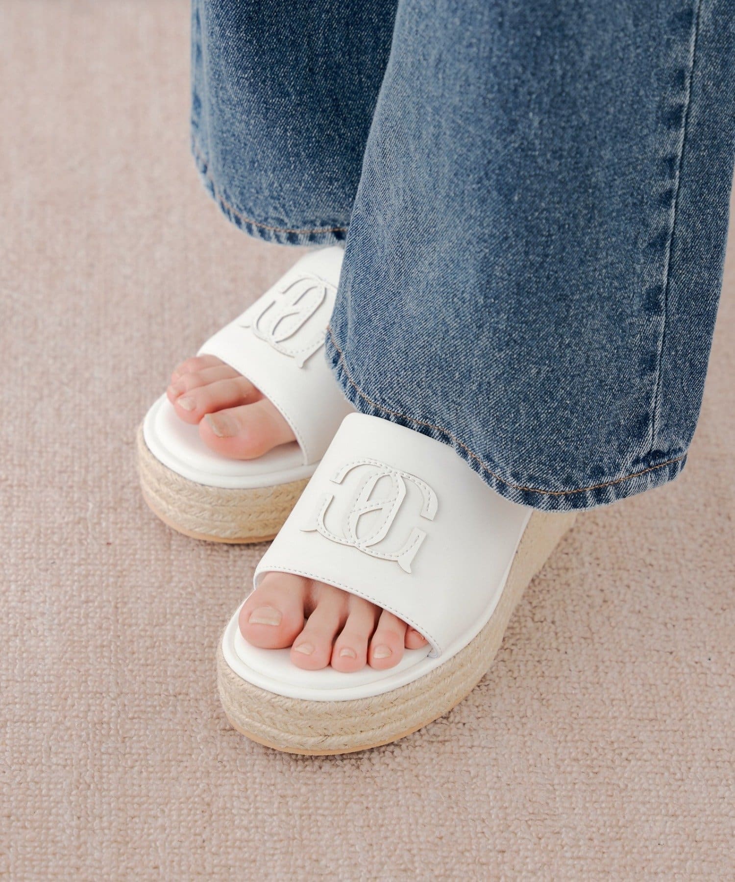 Chico(チコ) 厚底ジュートサンダル