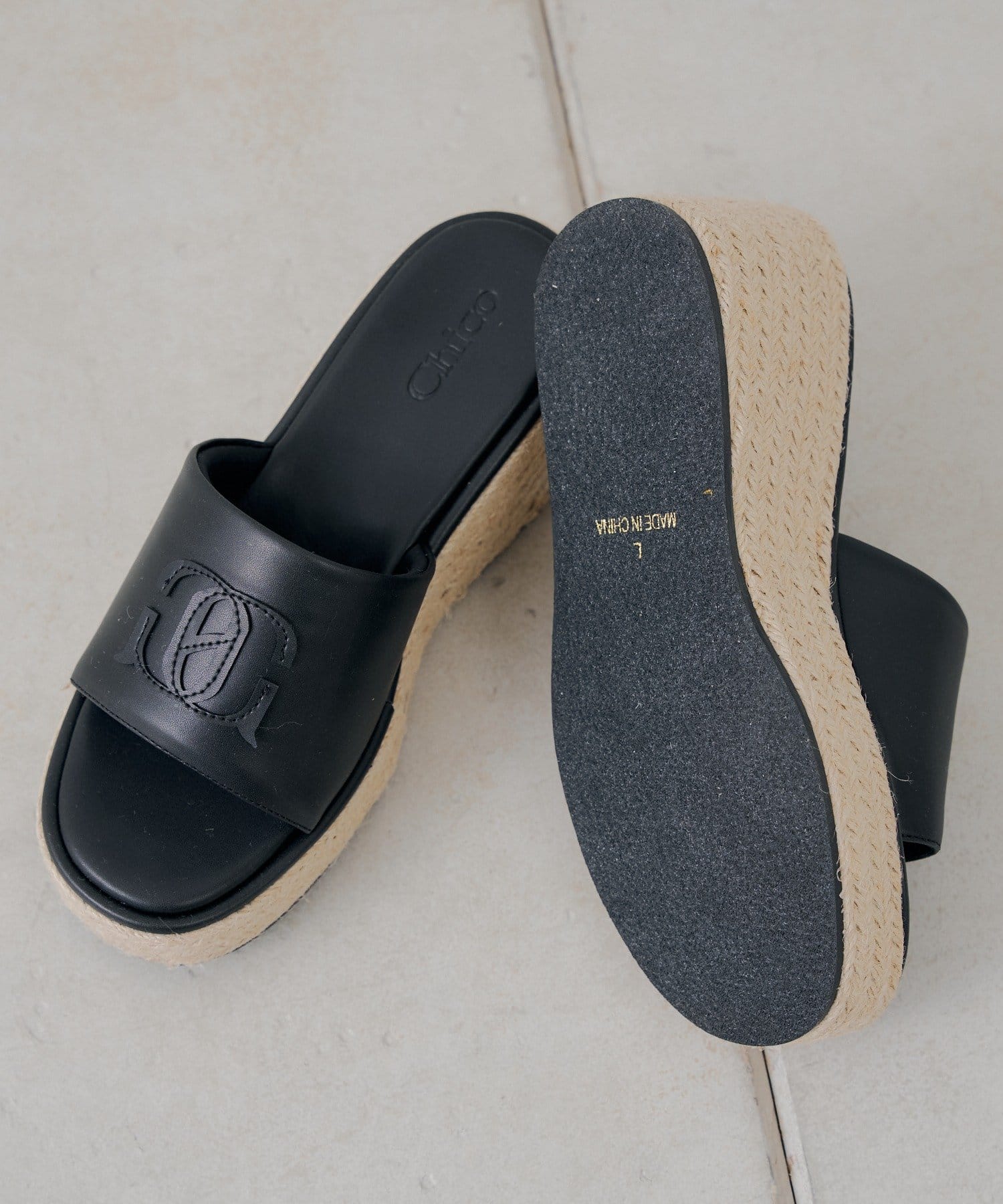 Chico(チコ) 厚底ジュートサンダル