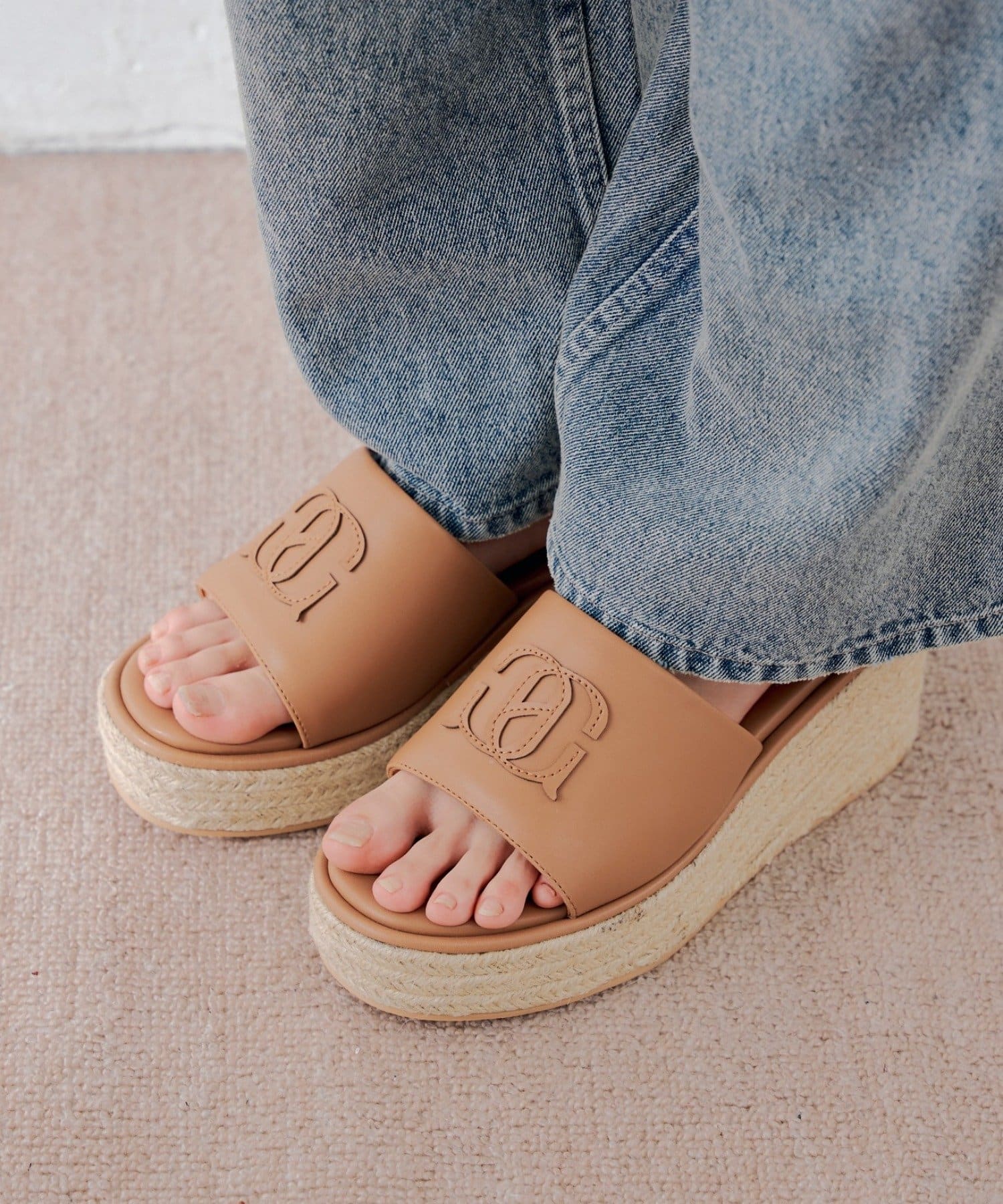 Chico(チコ) 厚底ジュートサンダル