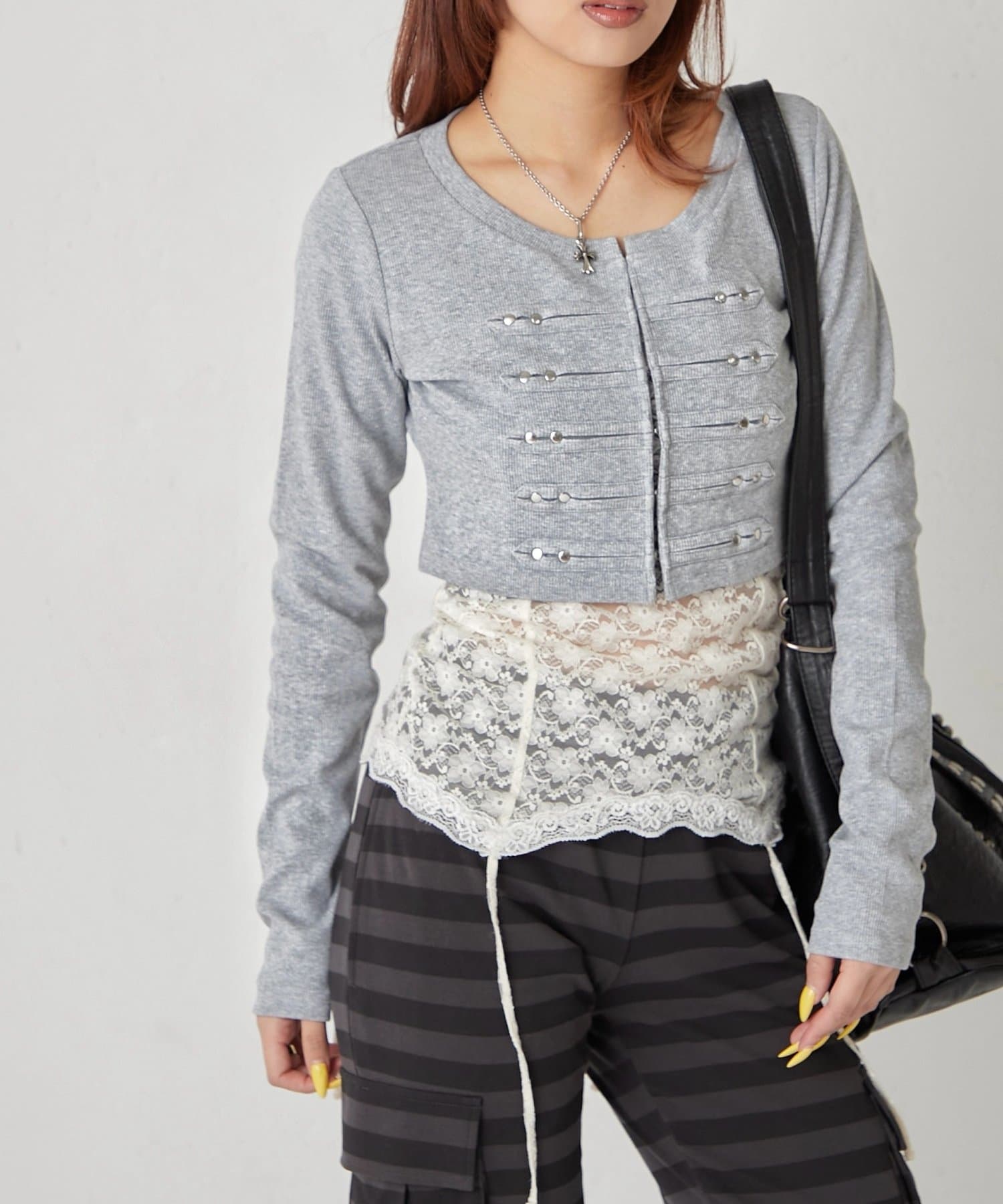 WHO’S WHO gallery(フーズフーギャラリー) 【WEB限定サイズあり】ナポレオンショートトップス