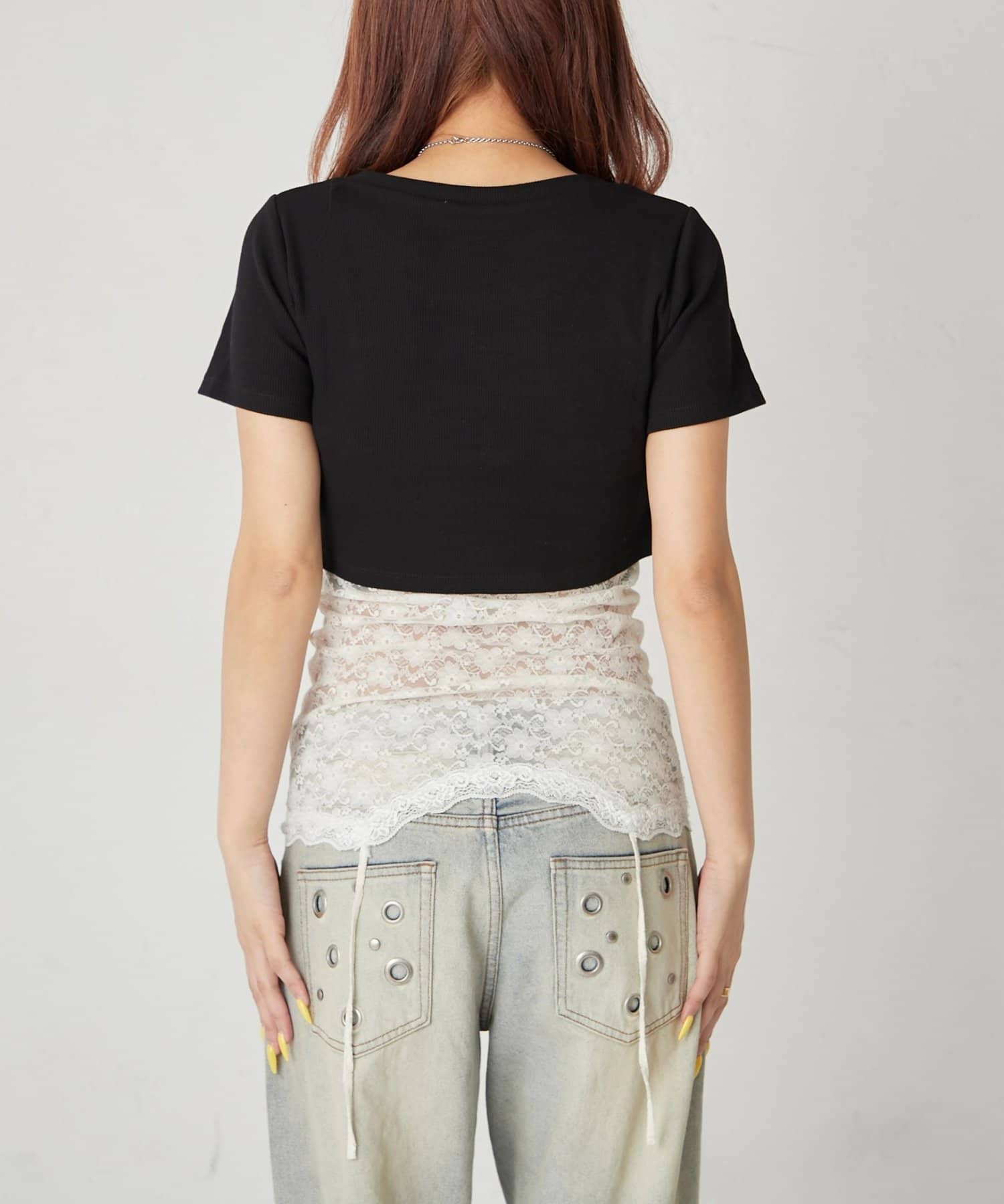 WHO’S WHO gallery(フーズフーギャラリー) 【WEB限定サイズあり】ナポレオンショート半袖トップス