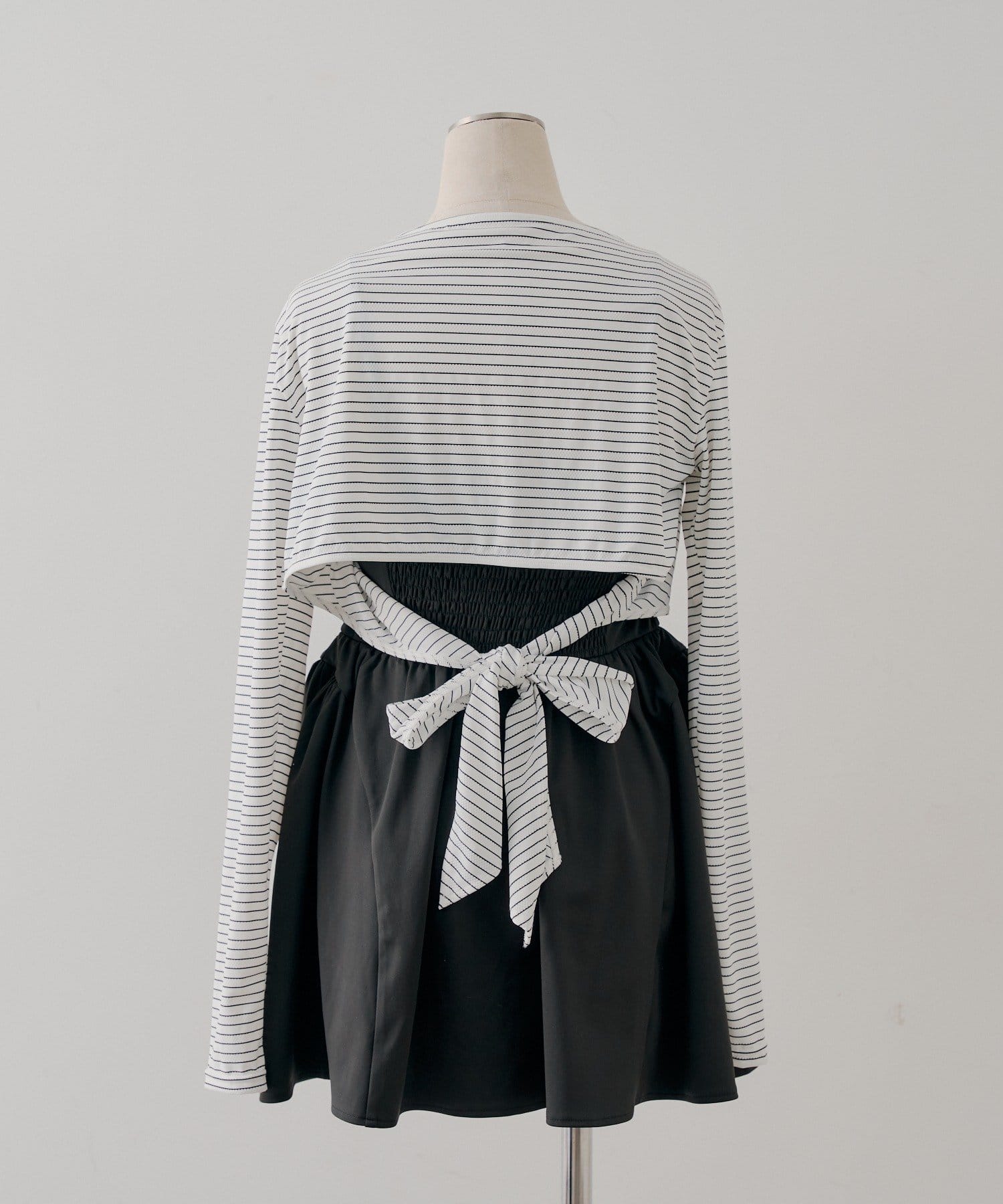 Chico(チコ) 水着/SET ITEM【SALON by Chico】リボンボレロカーデ+フレアワンピースセット