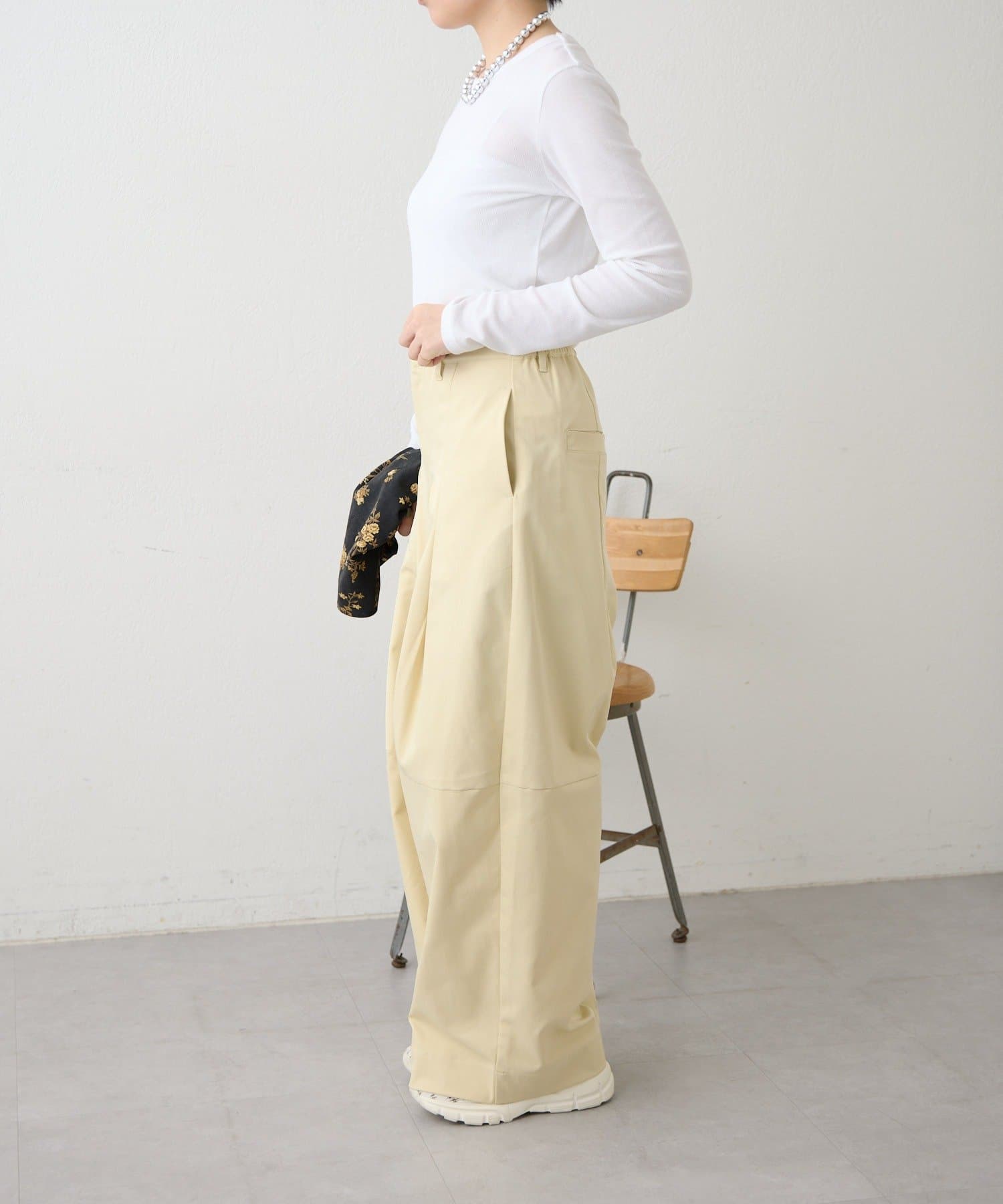 ear PAPILLONNER(イア パピヨネ) ポロ襟配色シャツジャケット【SUM1 STYLE(スミスタイル)】