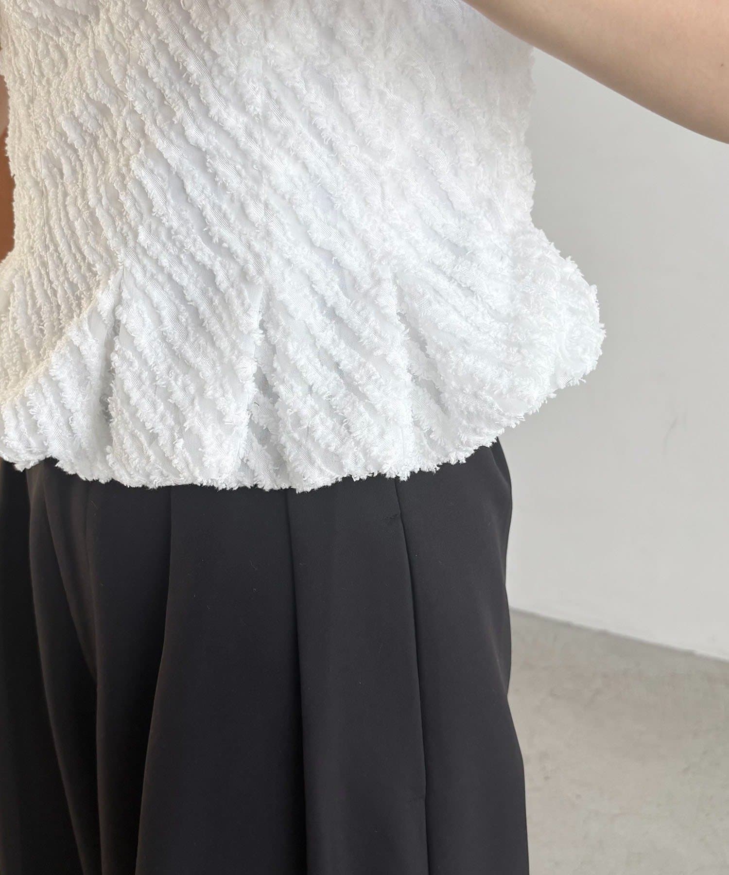 CAPRICIEUX LE'MAGE(カプリシュレマージュ) ジャガードバルーンタンク