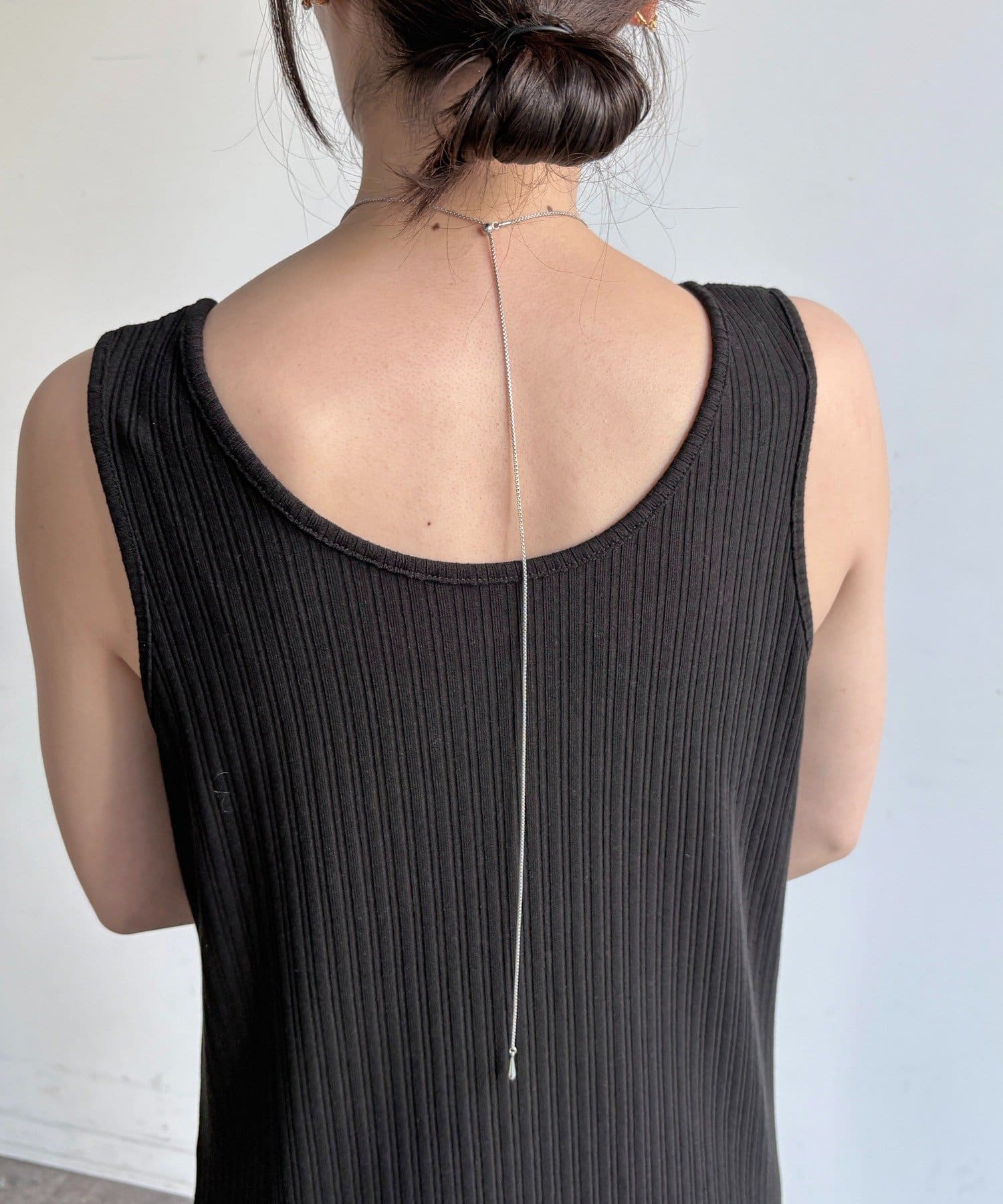 DOUDOU(ドゥドゥ) 1粒シズクネックレス