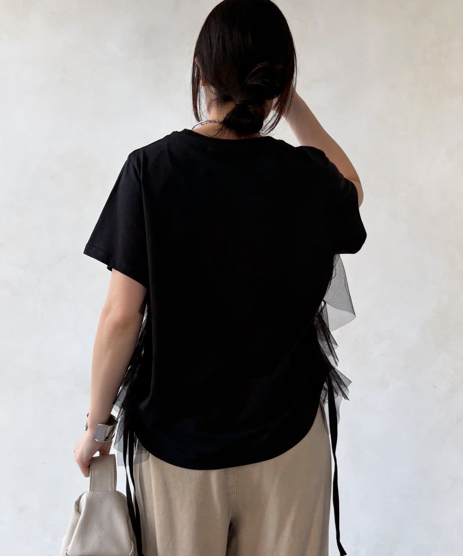 DOUDOU(ドゥドゥ) 【WEB限定】ビジューロゴTEE