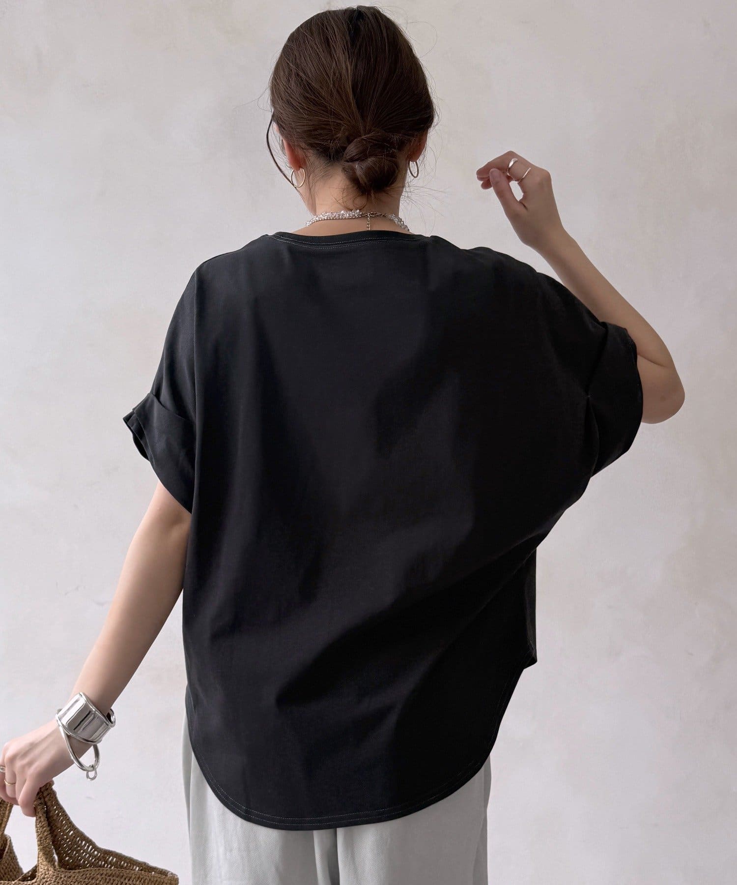 DOUDOU(ドゥドゥ) 【WEB限定】AGREABLEロゴTEE