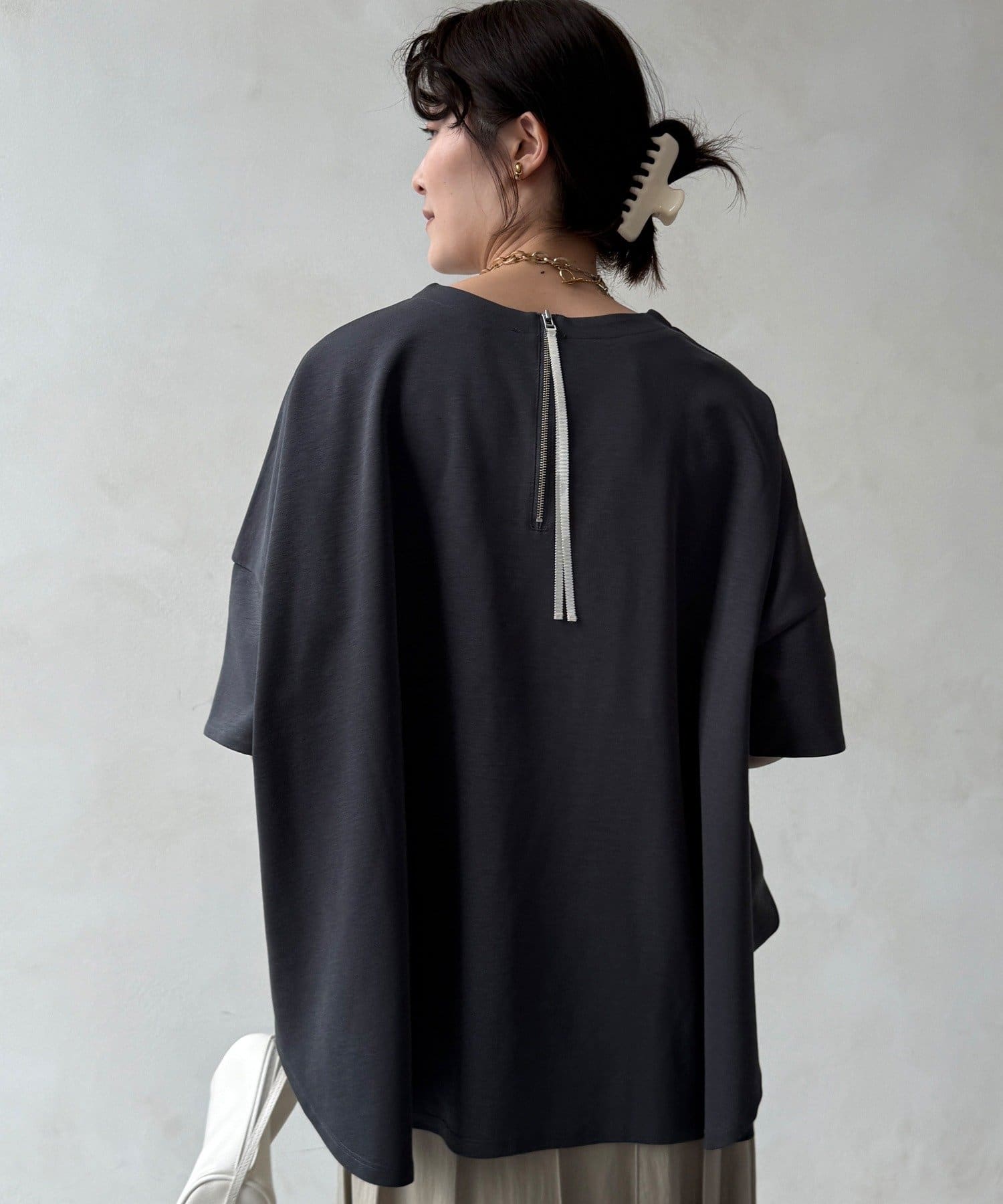 DOUDOU(ドゥドゥ) 【WEB限定】ポンチョロゴTEE