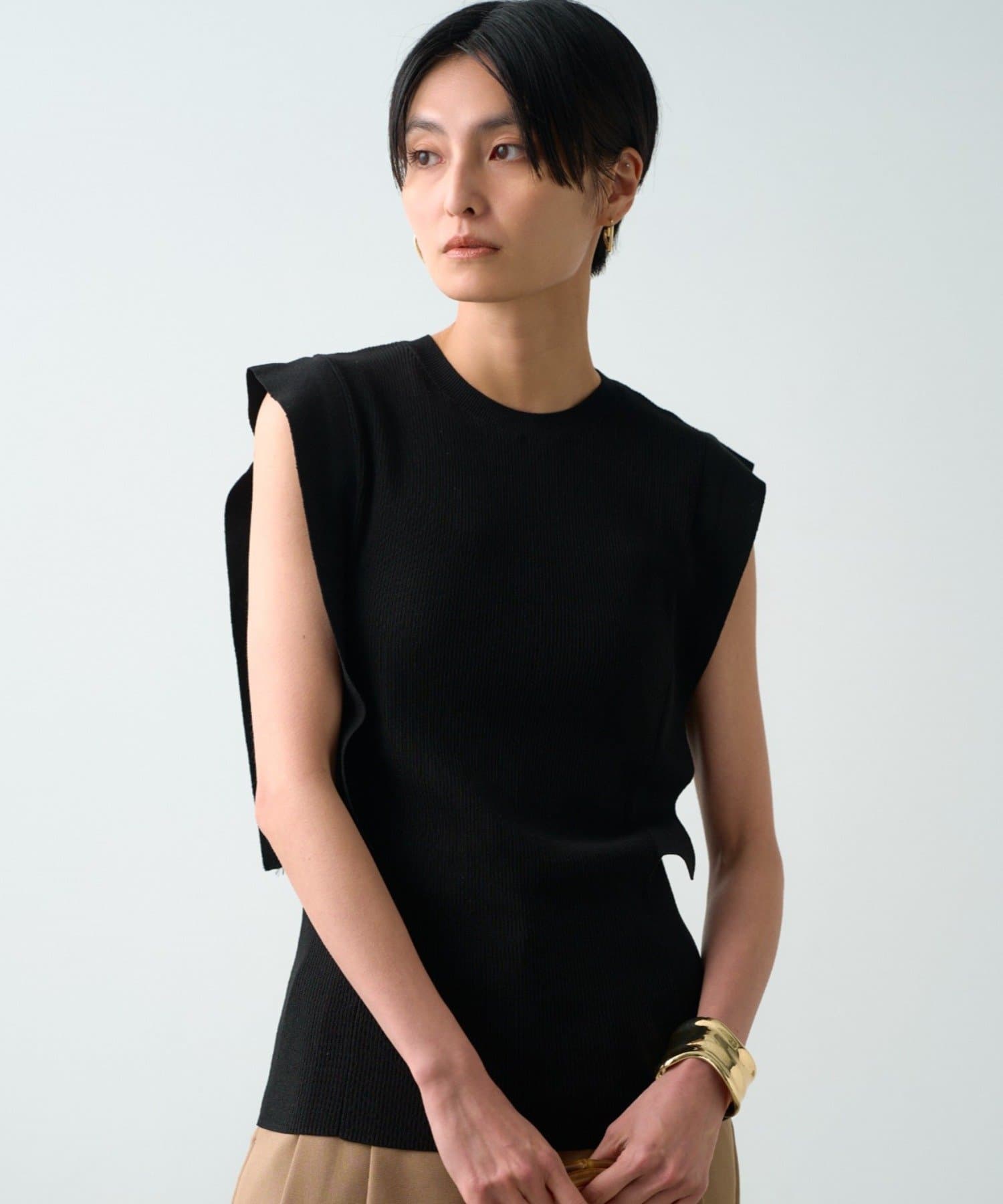 LOUNGEDRESS(ラウンジドレス) サイドフラップニット