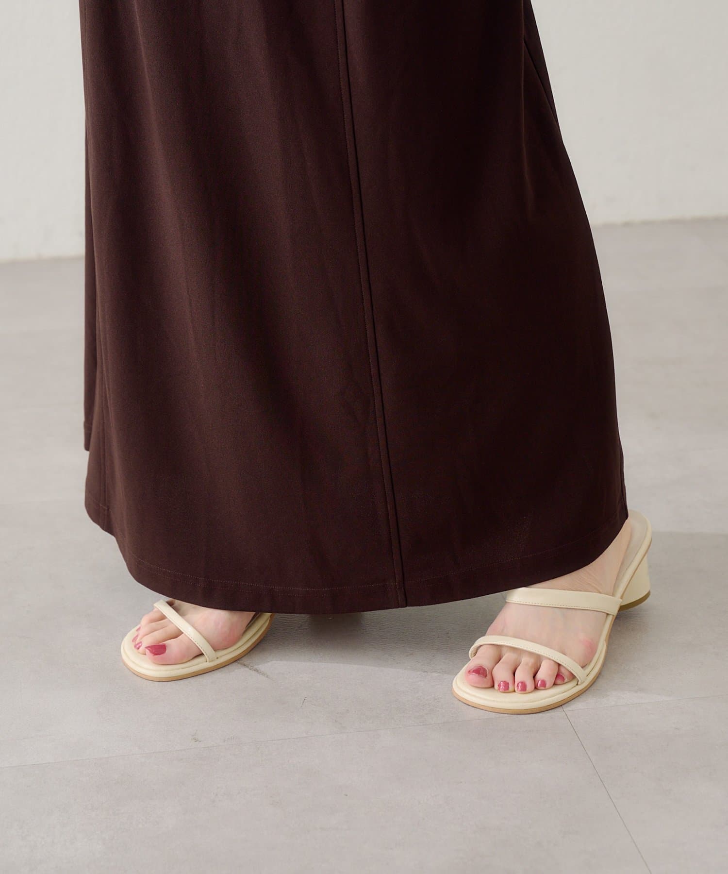 Kastane(カスタネ) 【4.2(木)0:00～4.4(土)23:59販売期間/EGUTHI企画/WEB限定/2サイズ展開/低身長サイズあり】カットワンピース&タンクSET