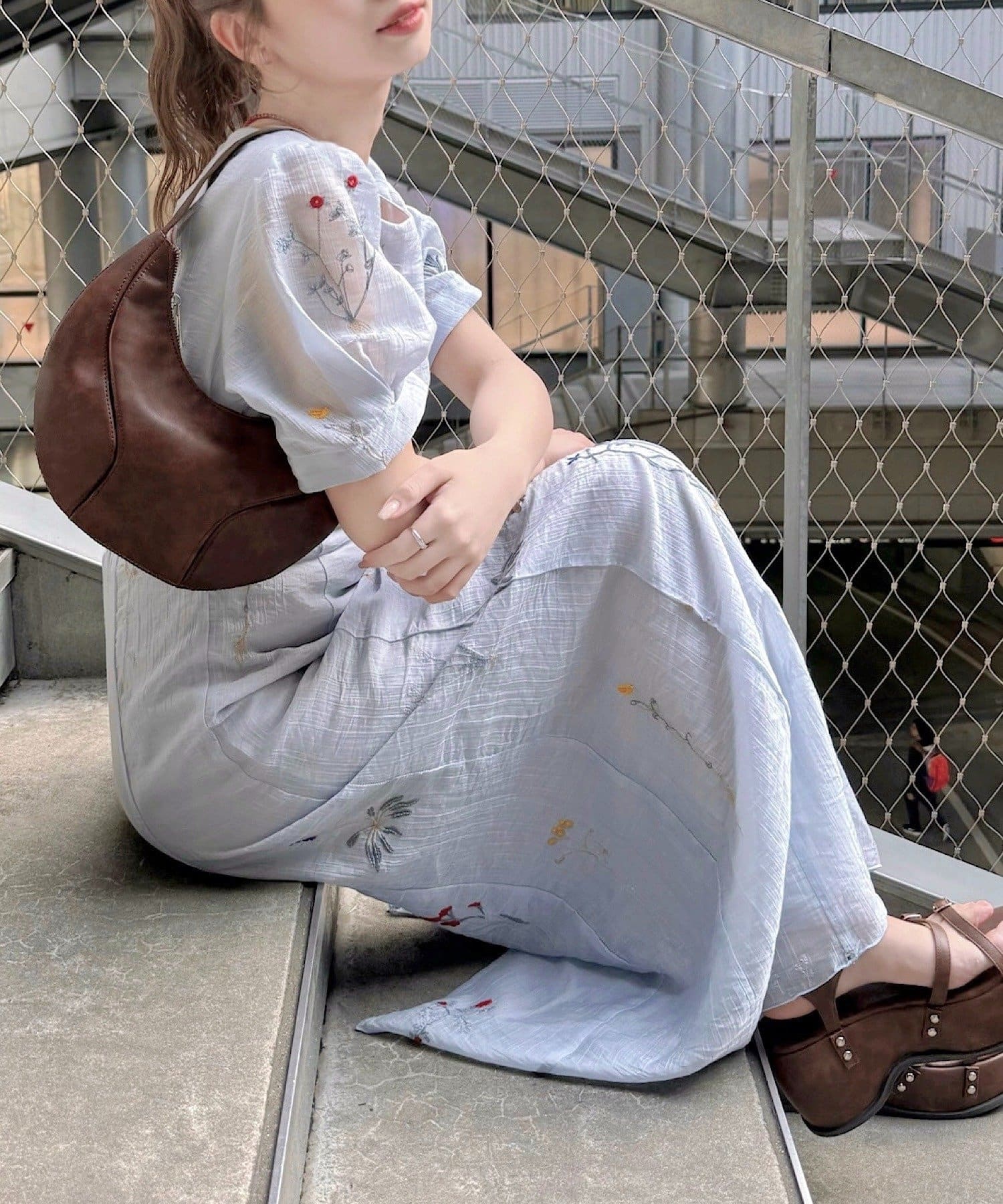 Kastane(カスタネ) 【4.9(木)0:00～4.11(土)23:59販売期間/SAWAMOTO企画/WEB限定】SOLASE BLOOM ONEPIECE